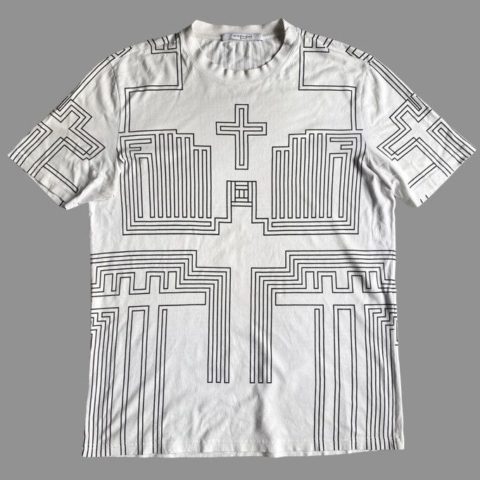 Cross Geomagnetic Oversize T Shirt