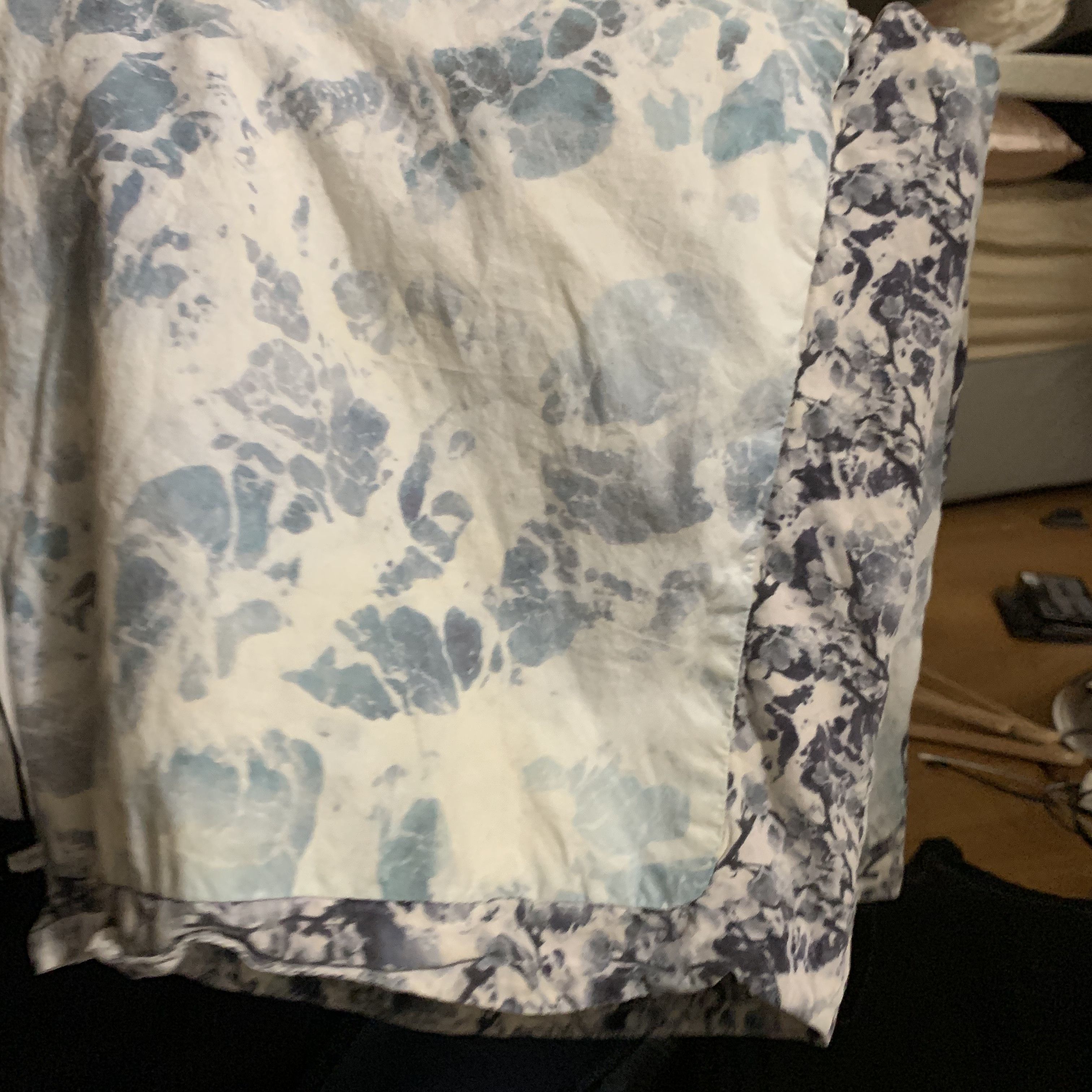 Patrik Ervell Patrick Ervell Ocean and Blossom Silk Shorts Size US 36 / EU 52 - 5 Thumbnail