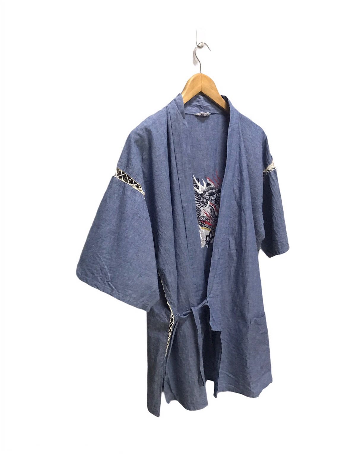 Japanese Brand × Vintage Vintage Big LogoDragon Sukajan Kimono Size US M / EU 48-50 / 2 - 2 Thumbnail