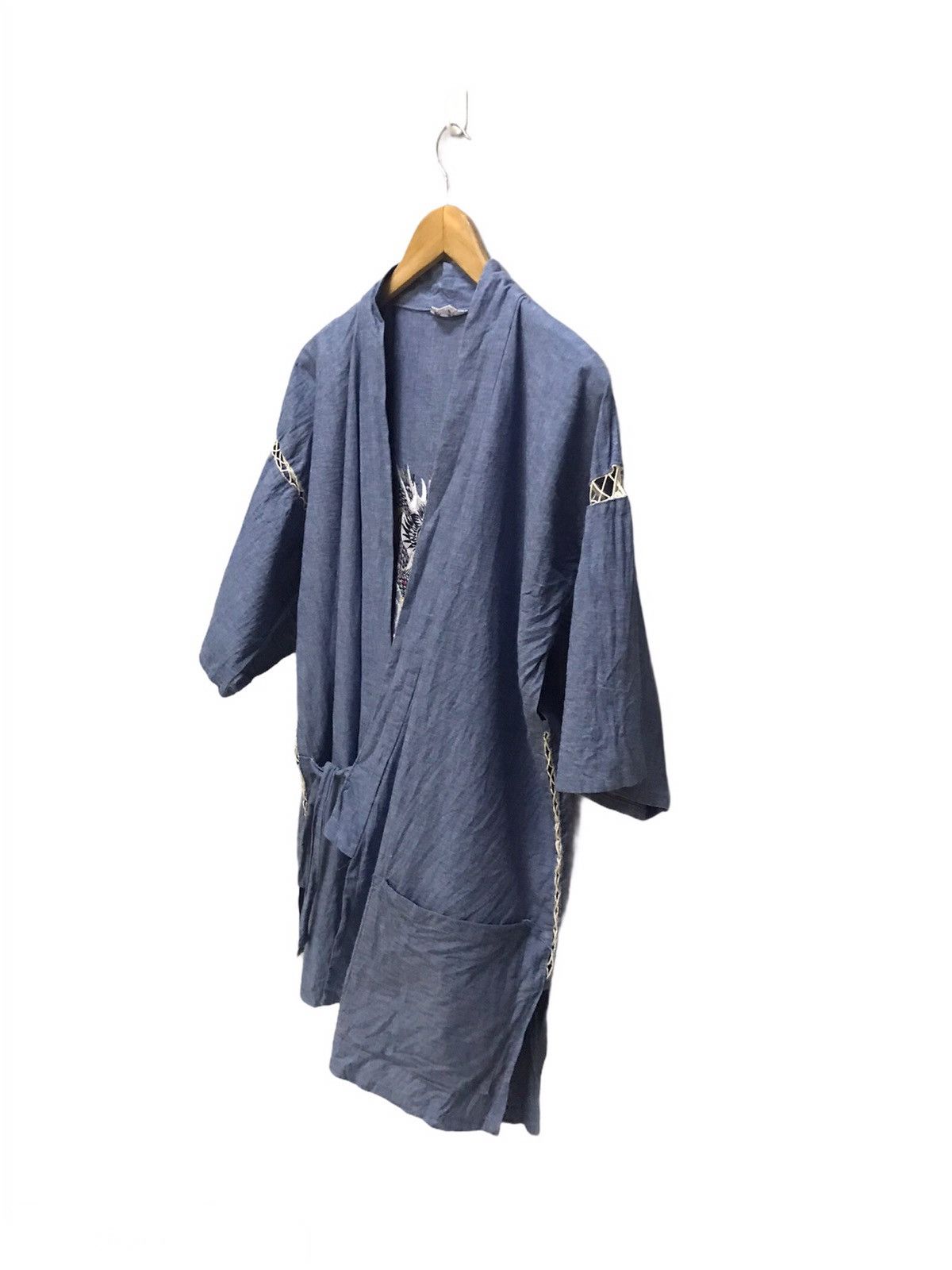 Japanese Brand × Vintage Vintage Big LogoDragon Sukajan Kimono Size US M / EU 48-50 / 2 - 3 Thumbnail