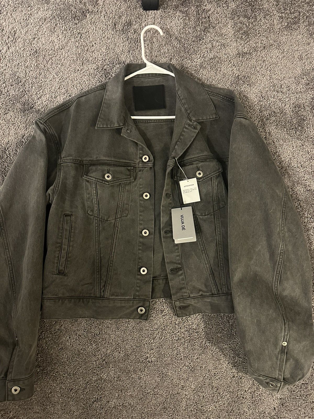 Vuja De Grey Uneven Dye Type III Denim Jacket size 1 | Grailed
