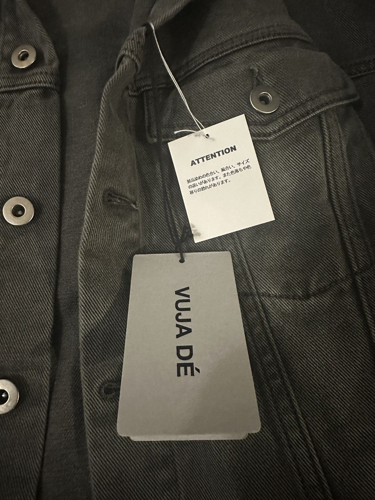 Vuja De Grey Uneven Dye Type III Denim Jacket size 1 | Grailed
