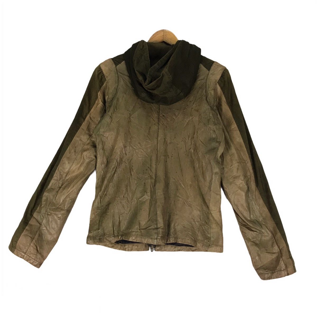 Edition Japan Edition leather hoodie zipper jacket Size US M / EU 48-50 / 2 - 3 Thumbnail