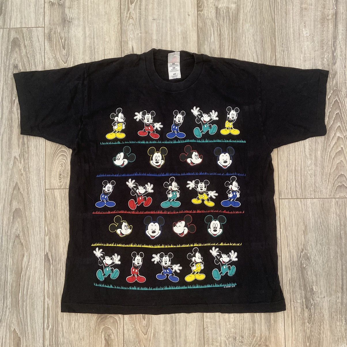 Disney Vintage 90s Mickey Mouse Tee Size US XL / EU 56 / 4 - 1 Thumbnail