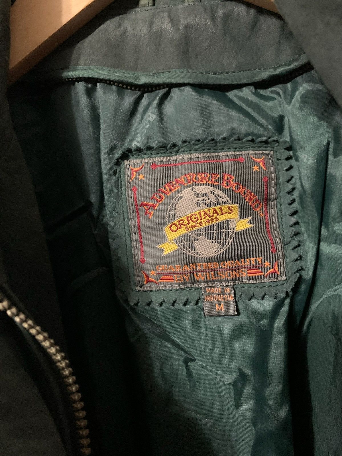 Vintage Vintage Adventure Bound Frontier Leather Jacket Size US M / EU 48-50 / 2 - 2 Thumbnail