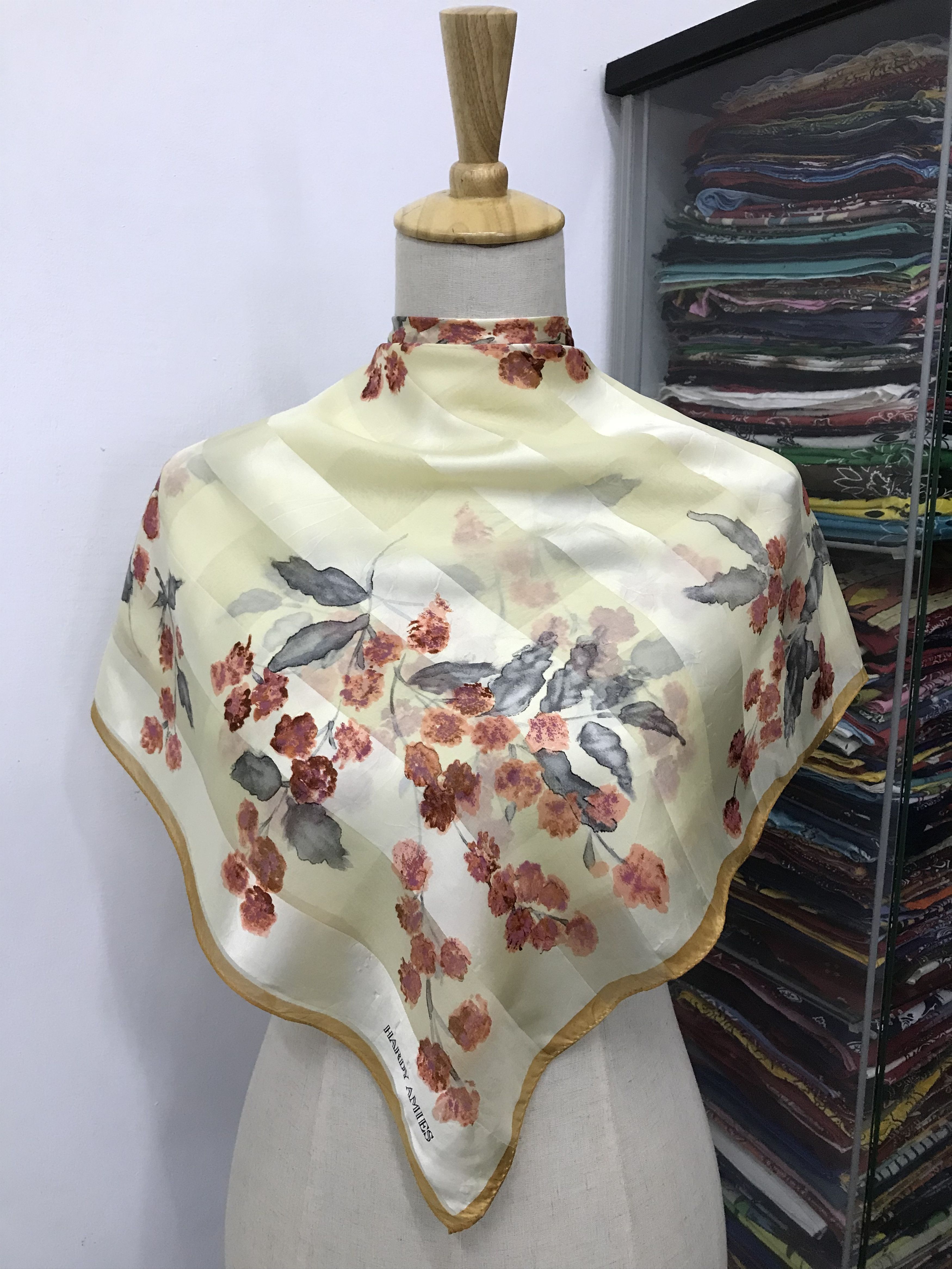 Vintage Hardy amies Silk Scarf
