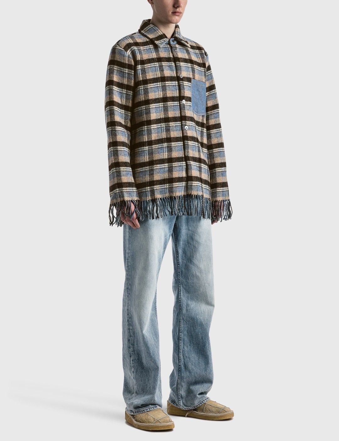 Acne Studios Acne Studios fringed jacket Size US L / EU 52-54 / 3 - 1 Thumbnail