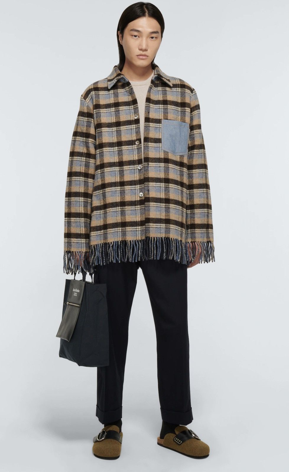 Acne Studios Acne Studios fringed jacket Size US L / EU 52-54 / 3 - 6 Thumbnail