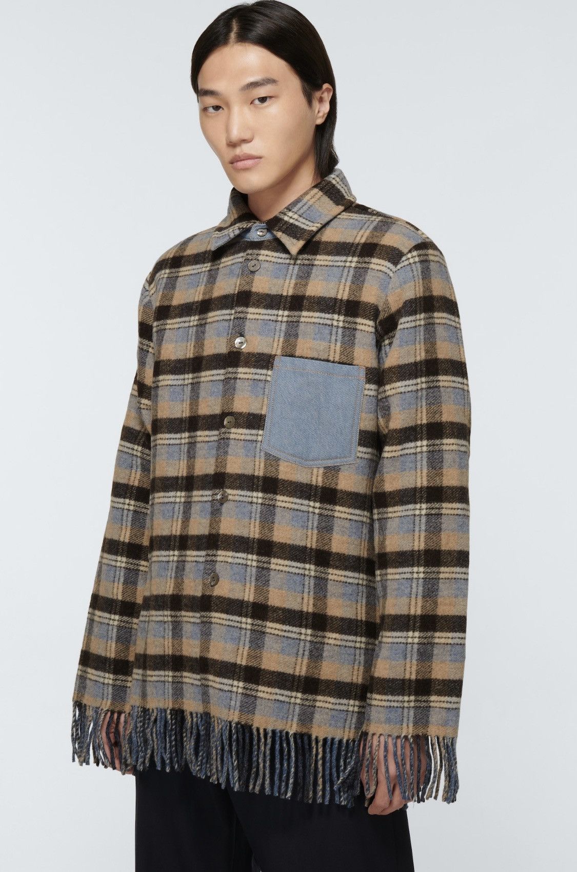 Acne Studios Acne Studios fringed jacket Size US L / EU 52-54 / 3 - 7 Thumbnail