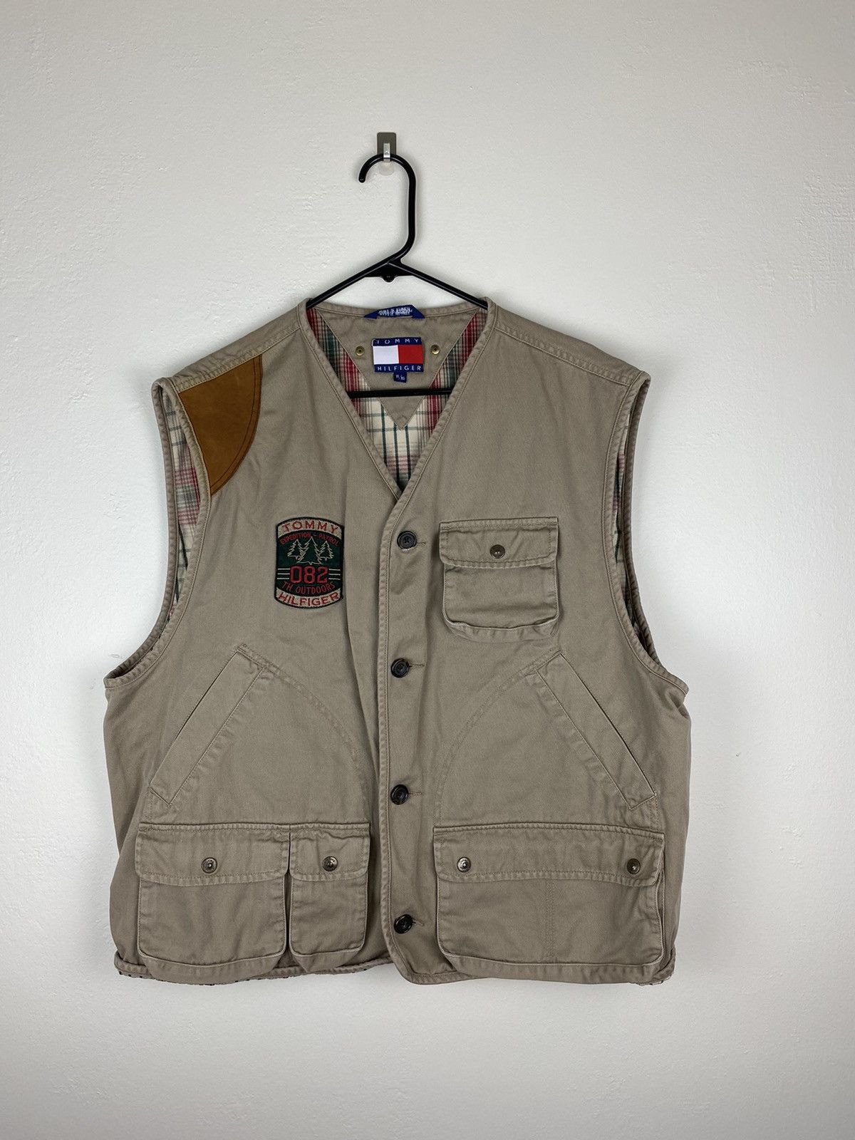 Tommy Hilfiger Vintage Tommy Hilfiger Ranger Vest Size US XL / EU 56 / 4 - 1 Thumbnail