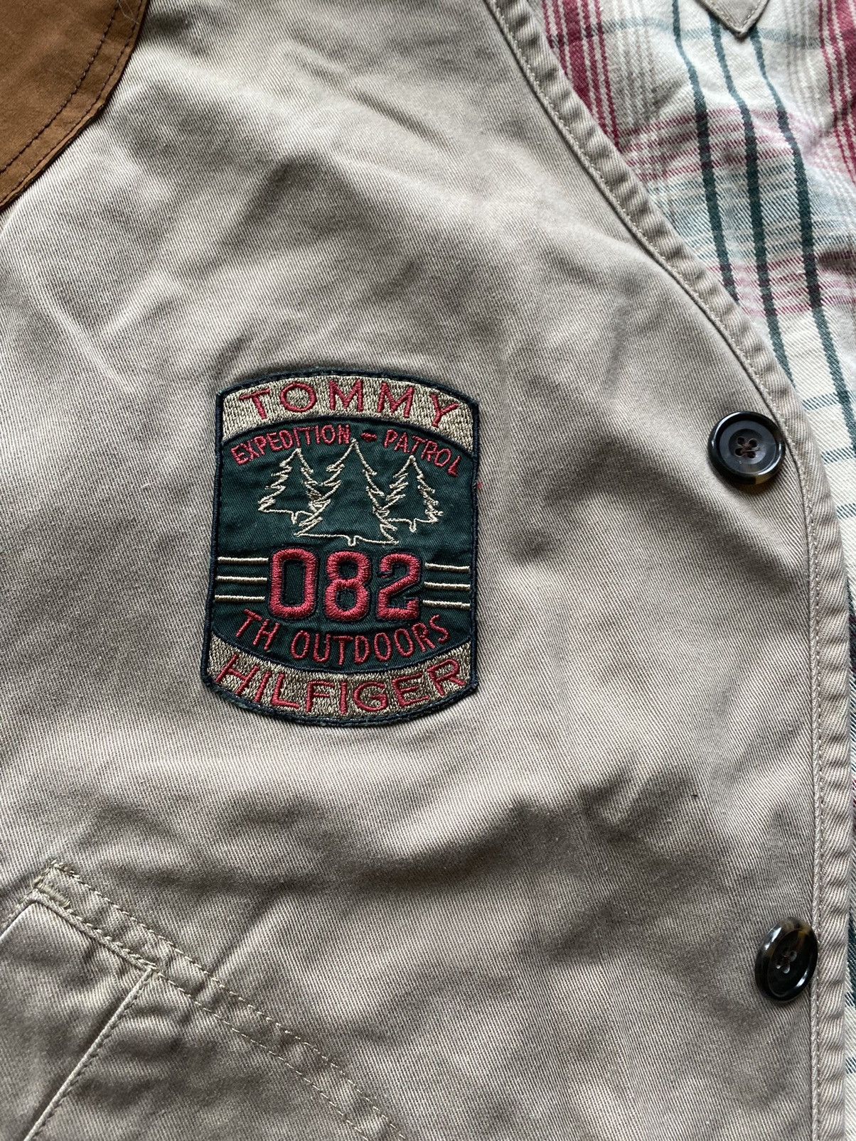 Tommy Hilfiger Vintage Tommy Hilfiger Ranger Vest Size US XL / EU 56 / 4 - 3 Thumbnail