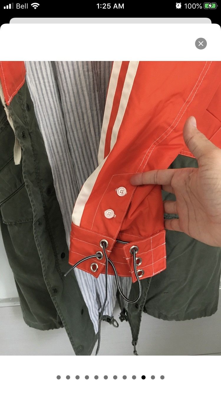 Greg Lauren RARE NEW Greg Lauren hooded rain track coat parka jacket Size US M / EU 48-50 / 2 - 10 Thumbnail
