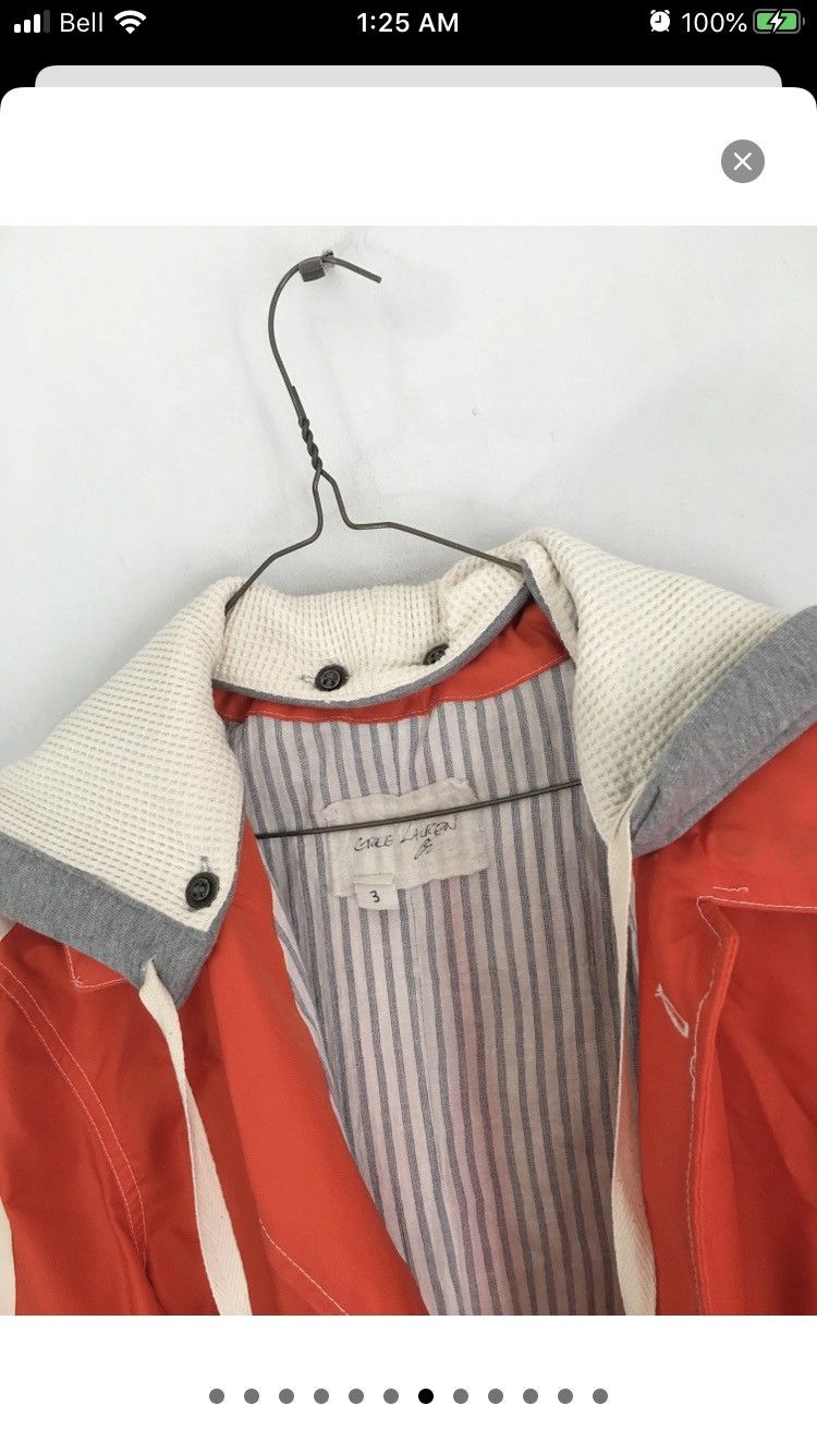Greg Lauren RARE NEW Greg Lauren hooded rain track coat parka jacket Size US M / EU 48-50 / 2 - 6 Thumbnail