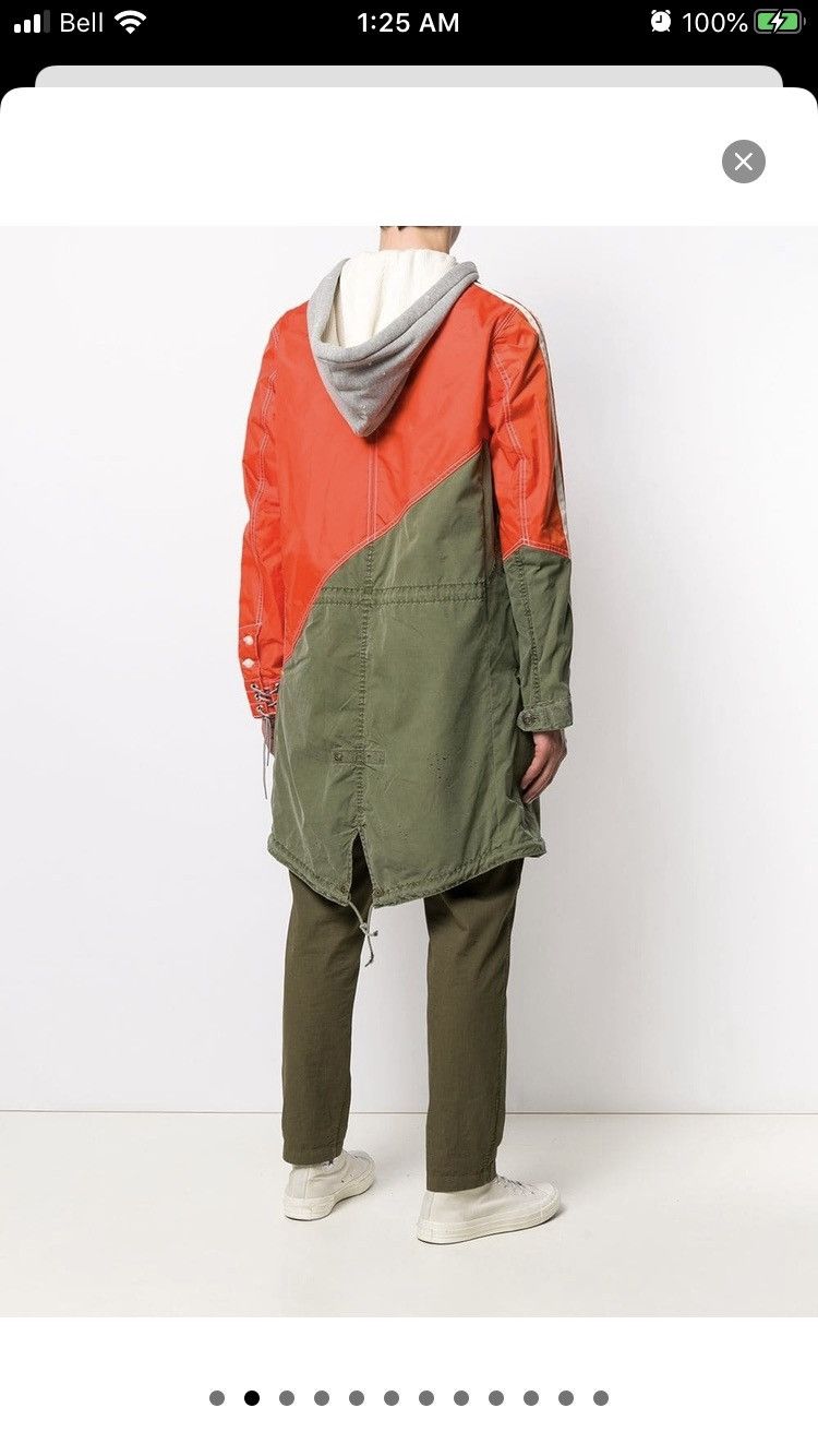 Greg Lauren RARE NEW Greg Lauren hooded rain track coat parka jacket Size US M / EU 48-50 / 2 - 2 Thumbnail