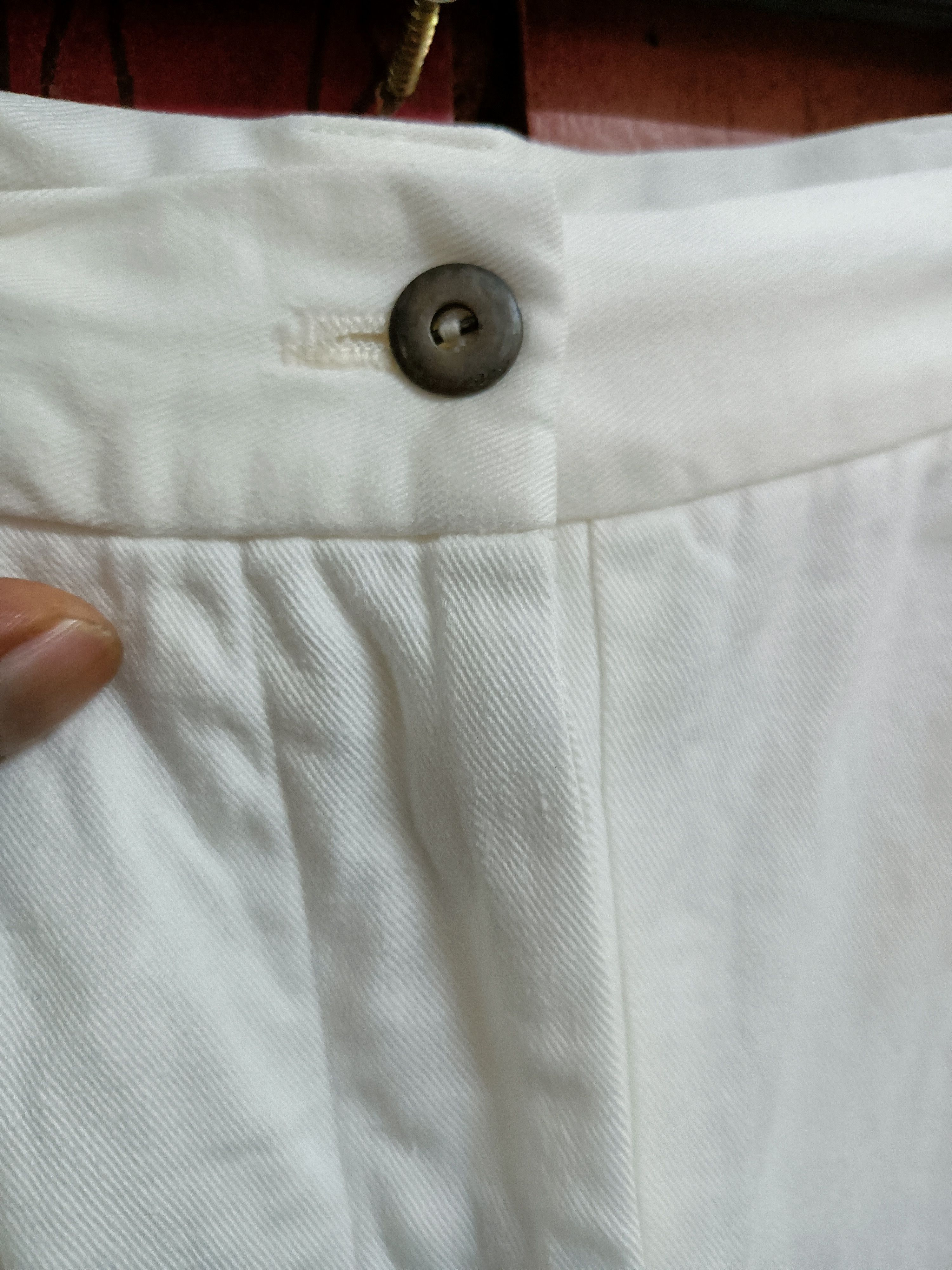 Jean Paul Gaultier Jean paul gaultier high waist white pants Size US 26 / EU 42 - 3 Thumbnail