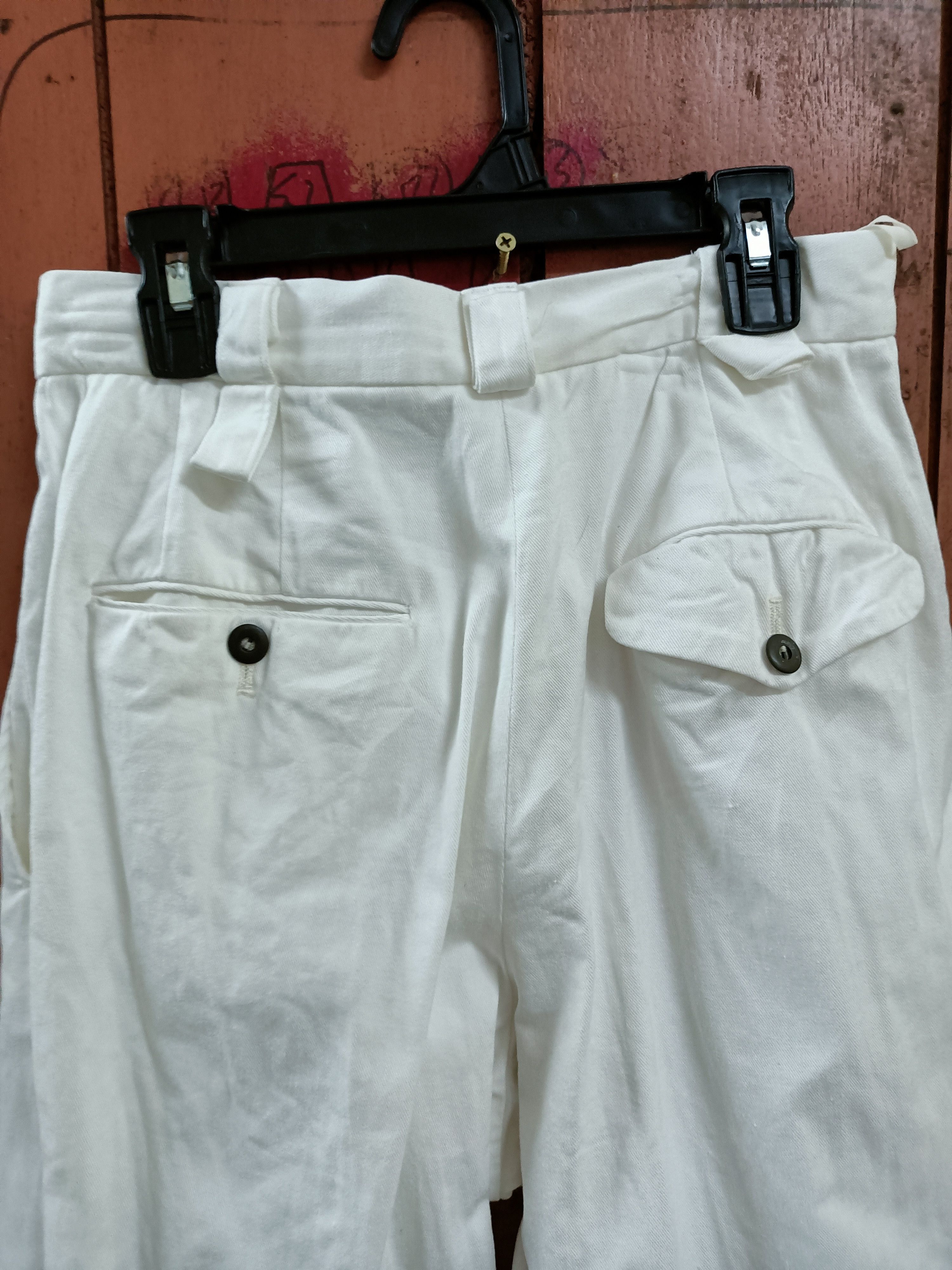 Jean Paul Gaultier Jean paul gaultier high waist white pants Size US 26 / EU 42 - 5 Thumbnail