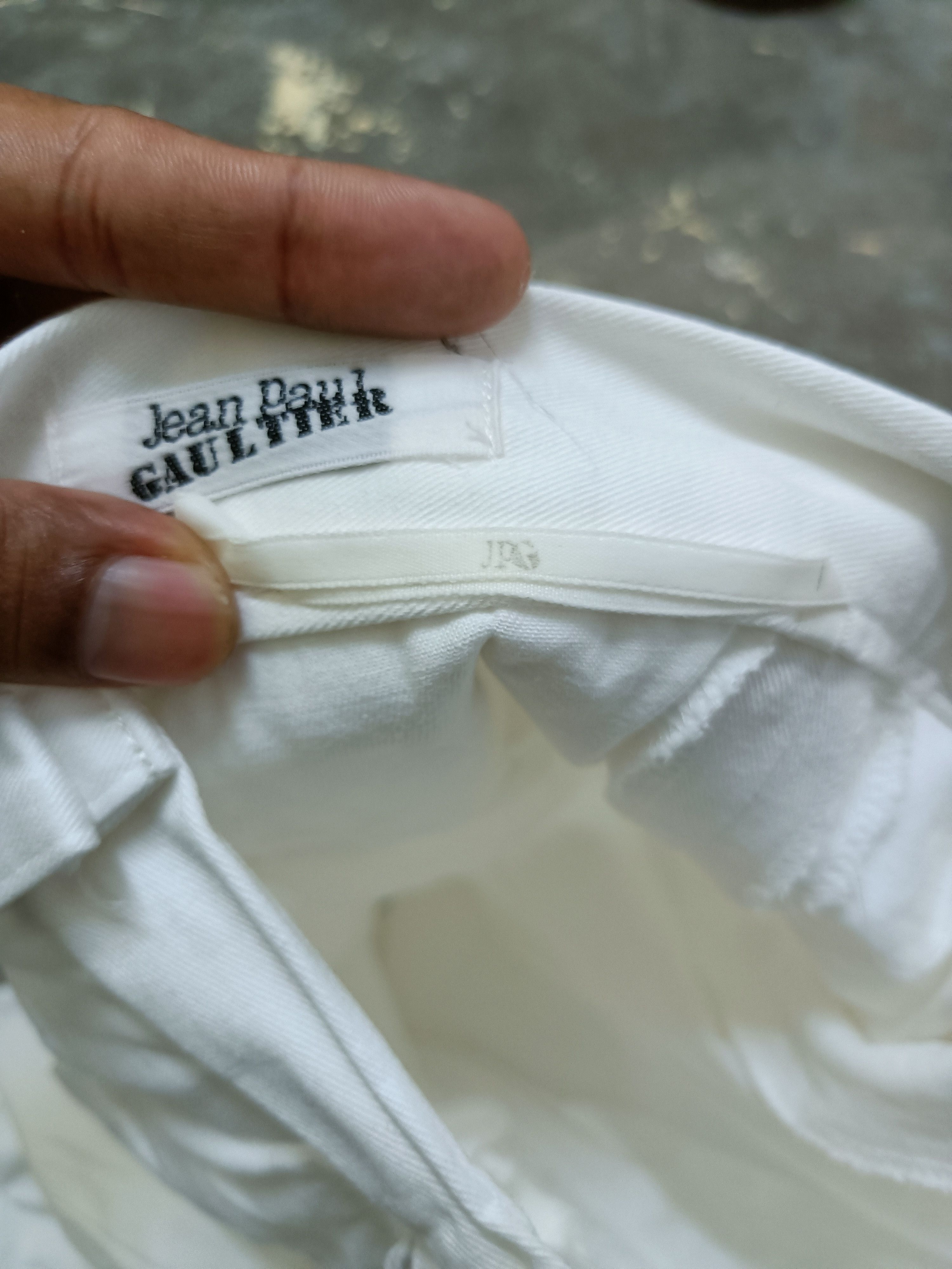 Jean Paul Gaultier Jean paul gaultier high waist white pants Size US 26 / EU 42 - 8 Thumbnail