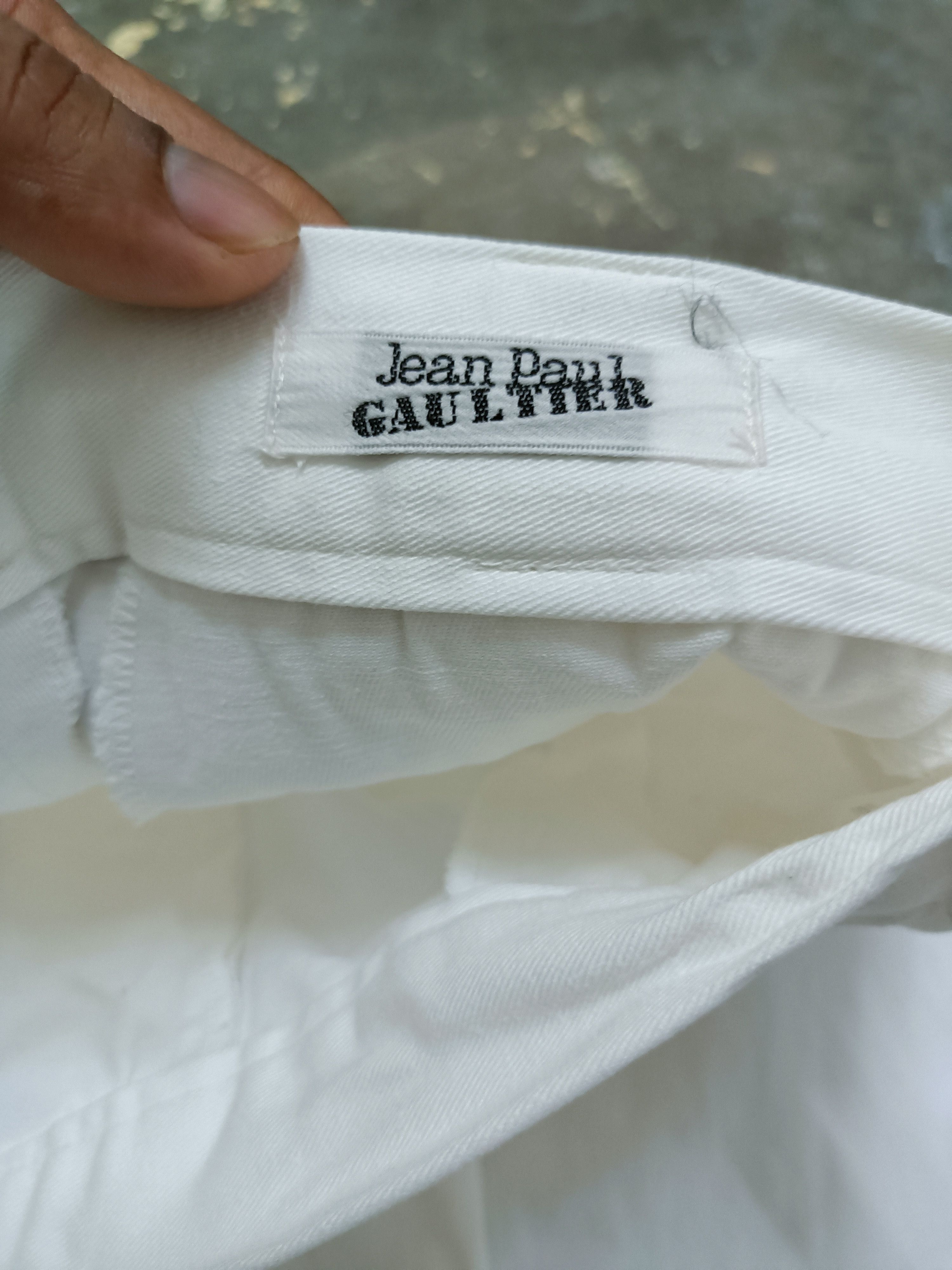 Jean Paul Gaultier Jean paul gaultier high waist white pants Size US 26 / EU 42 - 7 Thumbnail