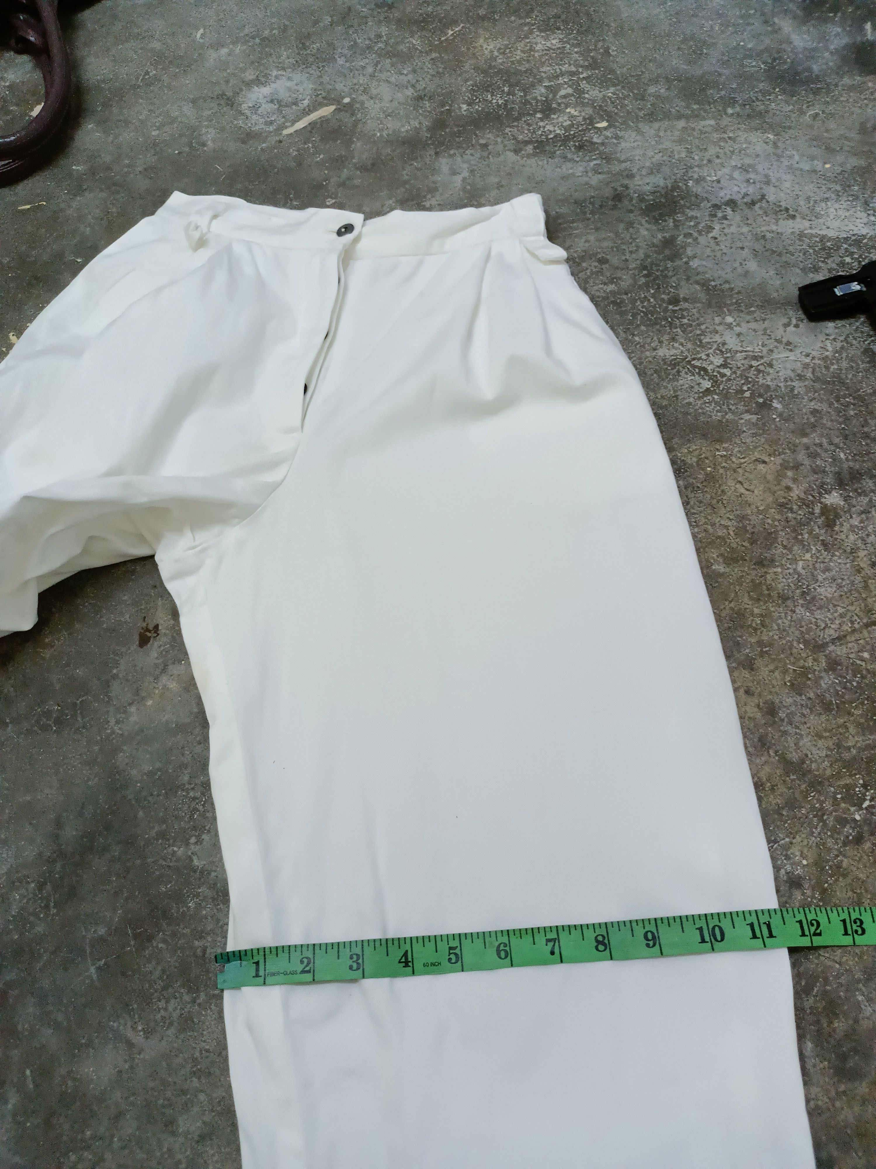 Jean Paul Gaultier Jean paul gaultier high waist white pants Size US 26 / EU 42 - 13 Thumbnail