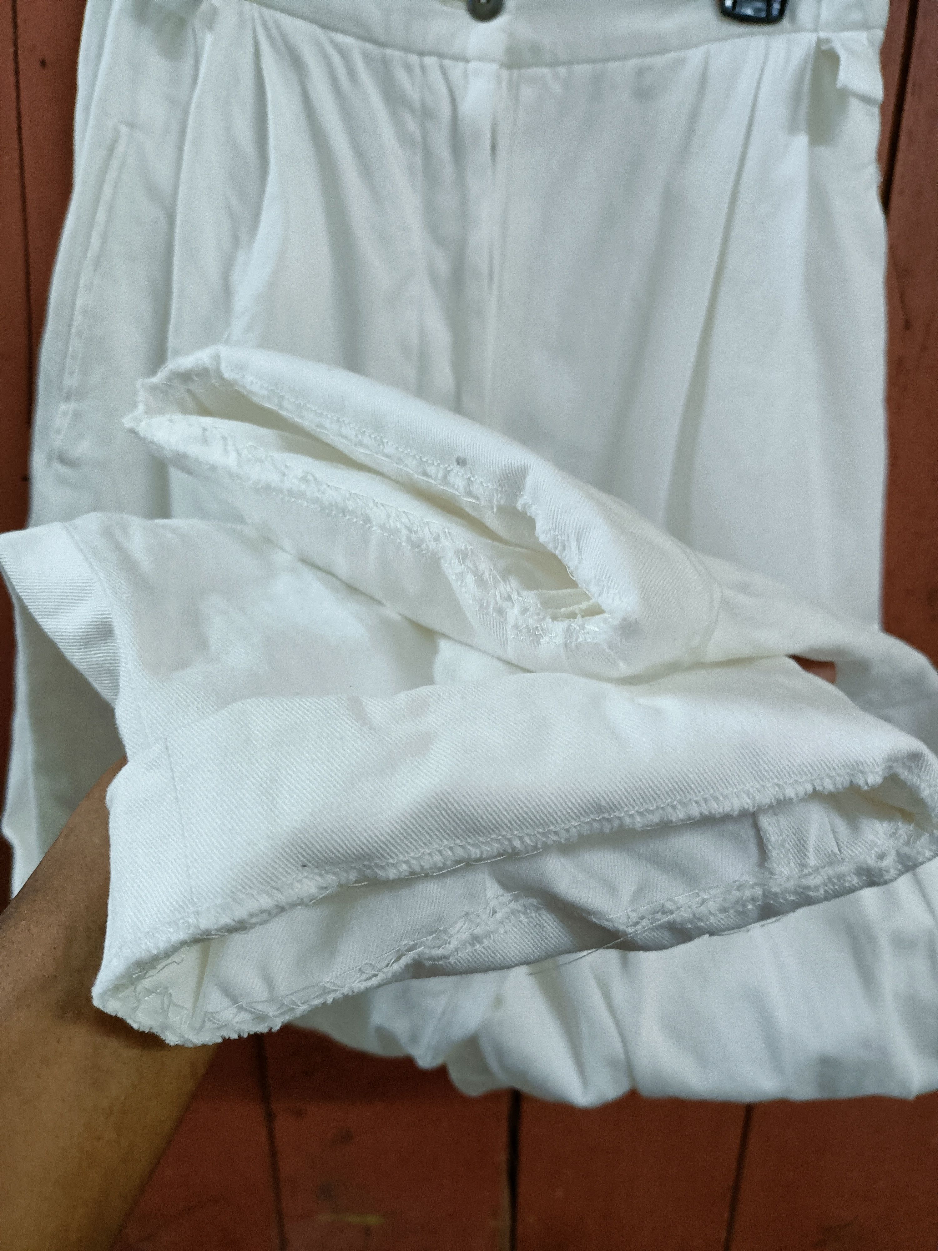 Jean Paul Gaultier Jean paul gaultier high waist white pants Size US 26 / EU 42 - 6 Thumbnail