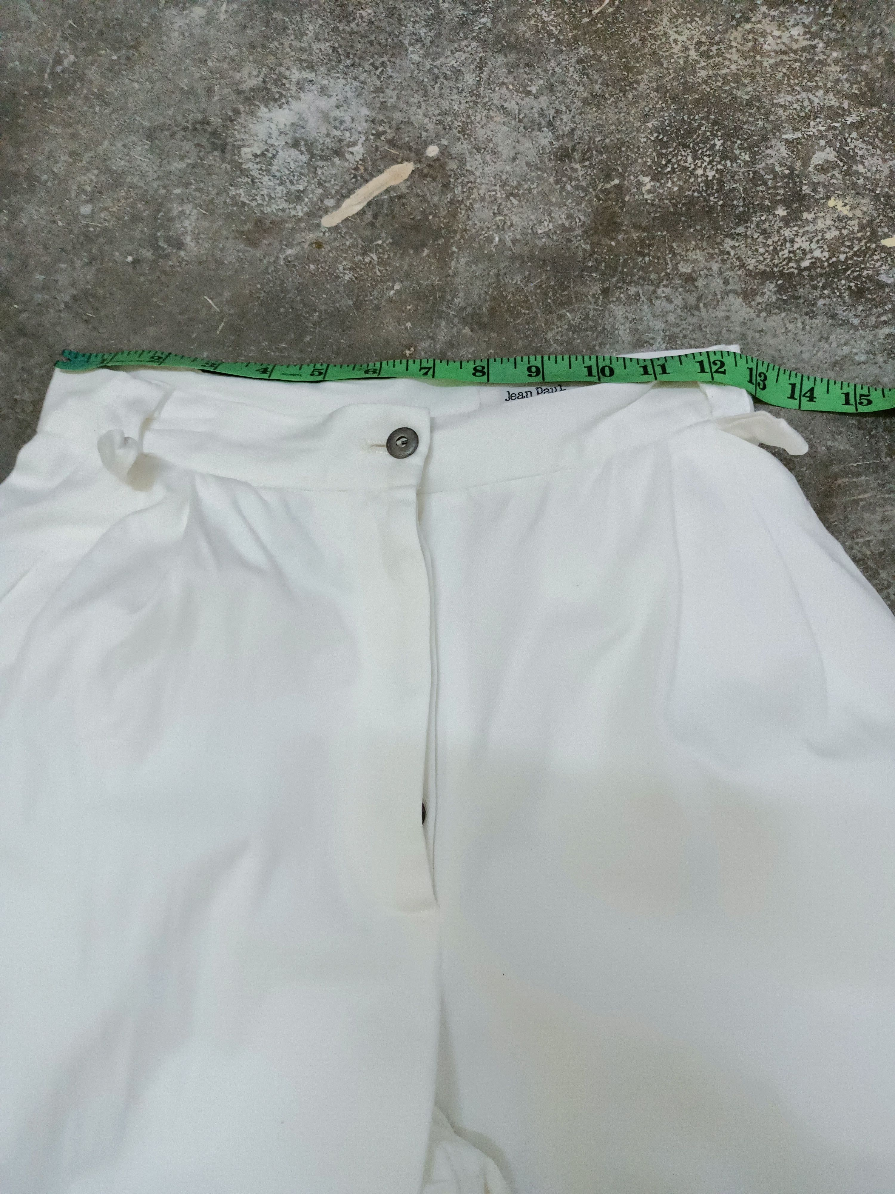 Jean Paul Gaultier Jean paul gaultier high waist white pants Size US 26 / EU 42 - 11 Thumbnail