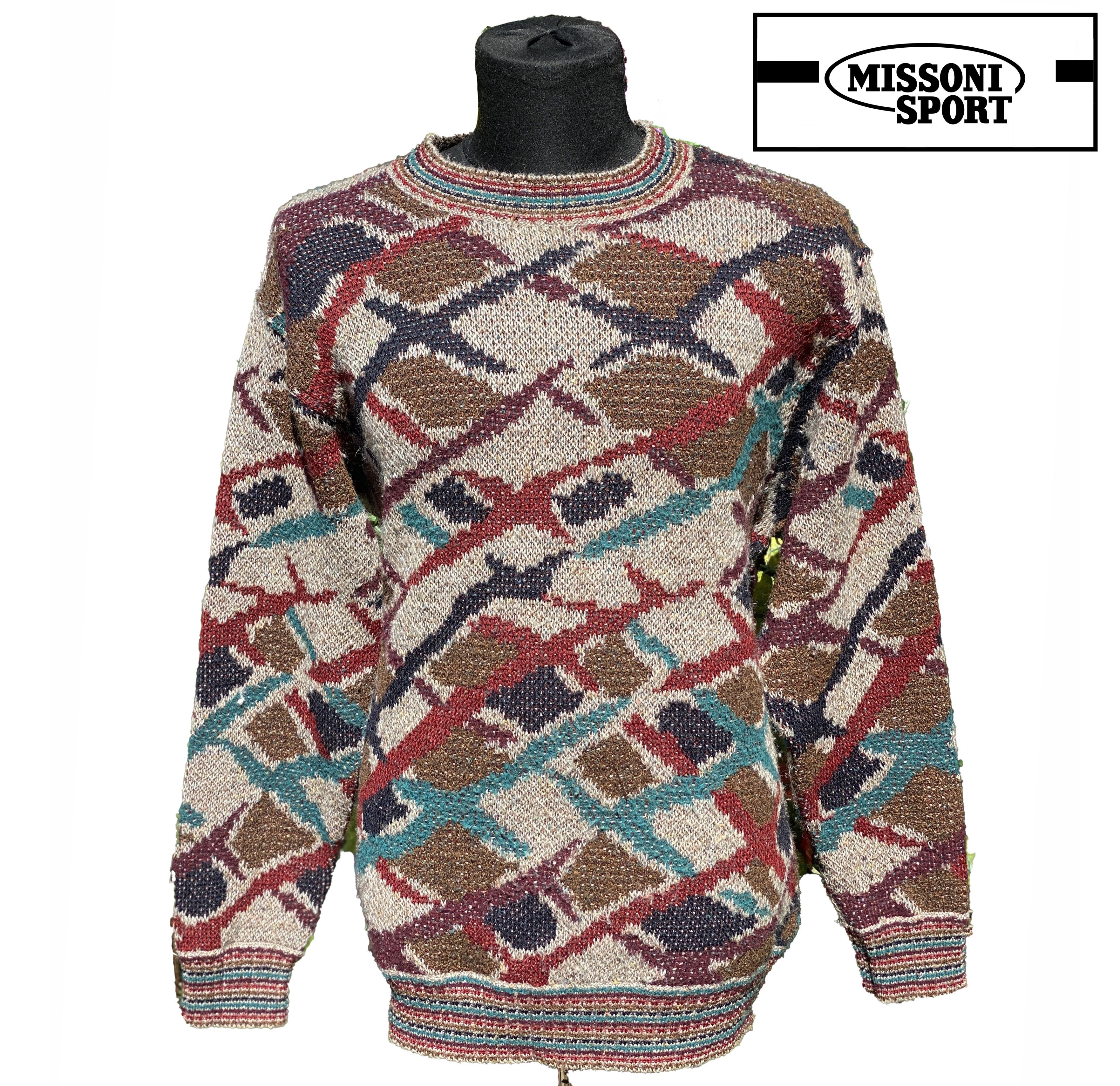 Missoni MISSONI Sport Knit Jumper Pullover Sweater Size L 54 3 Size US L / EU 52-54 / 3 - 1 Thumbnail