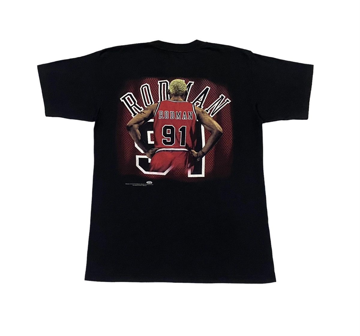 Vintage Rare🔥Vintage 90s Dennis Rodman 91 Chicago Bulls Size US L / EU 52-54 / 3 - 1 Thumbnail