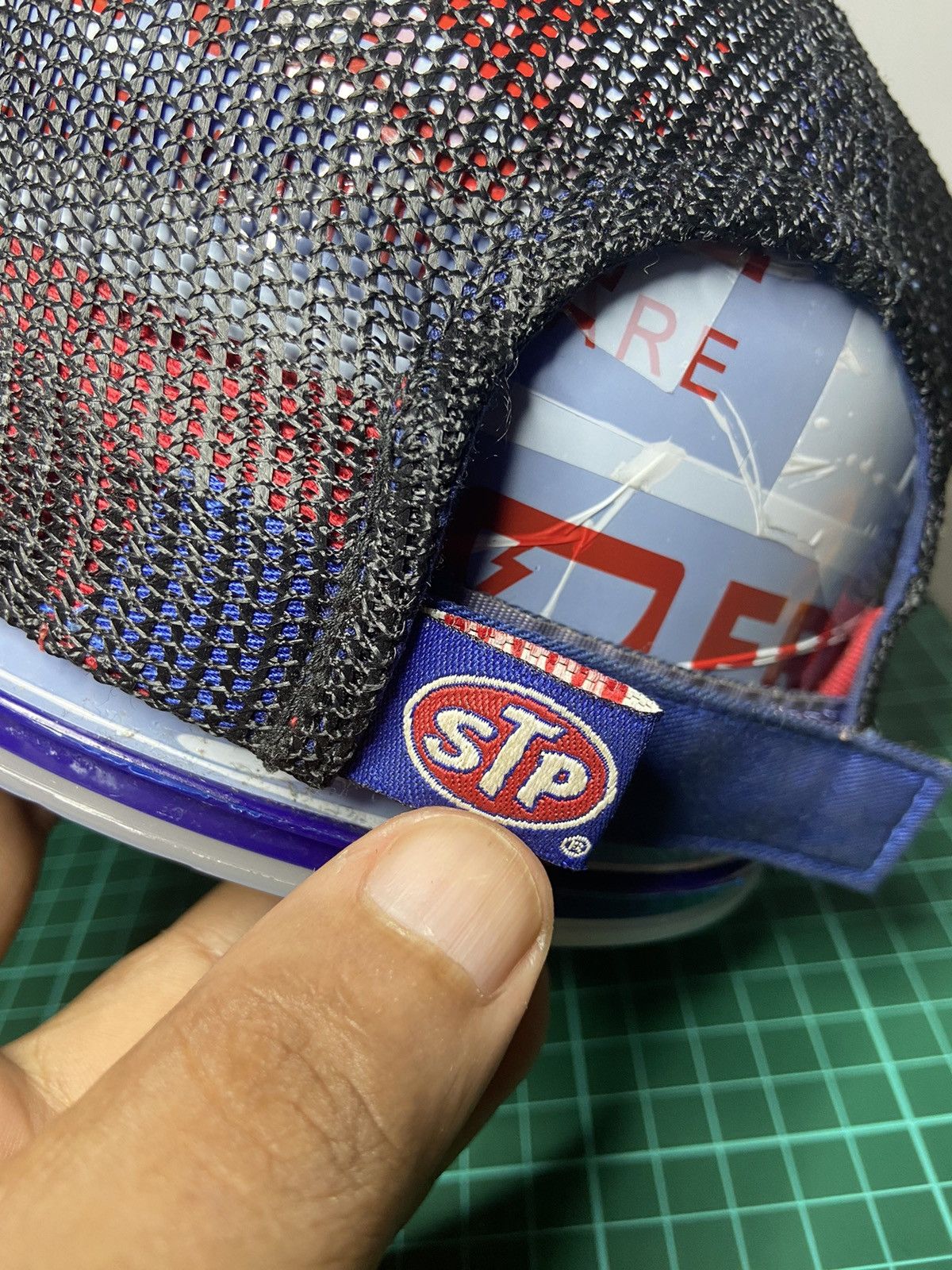NASCAR STP 43 RACING VINTAGE TRUCKER HAT MADE IN INDONESIA Size ONE SIZE - 5 Thumbnail