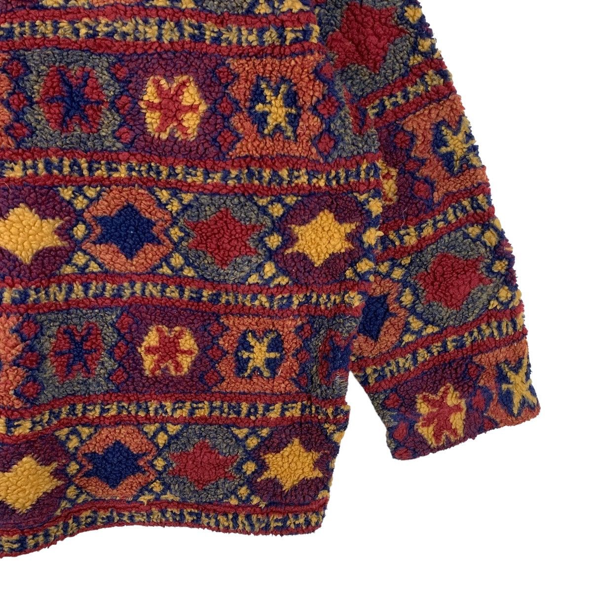 Japanese Brand Vintage RATON LAVEUR Japanese Deep Pile Fleece Sweatshirt Size US L / EU 52-54 / 3 - 11 Thumbnail