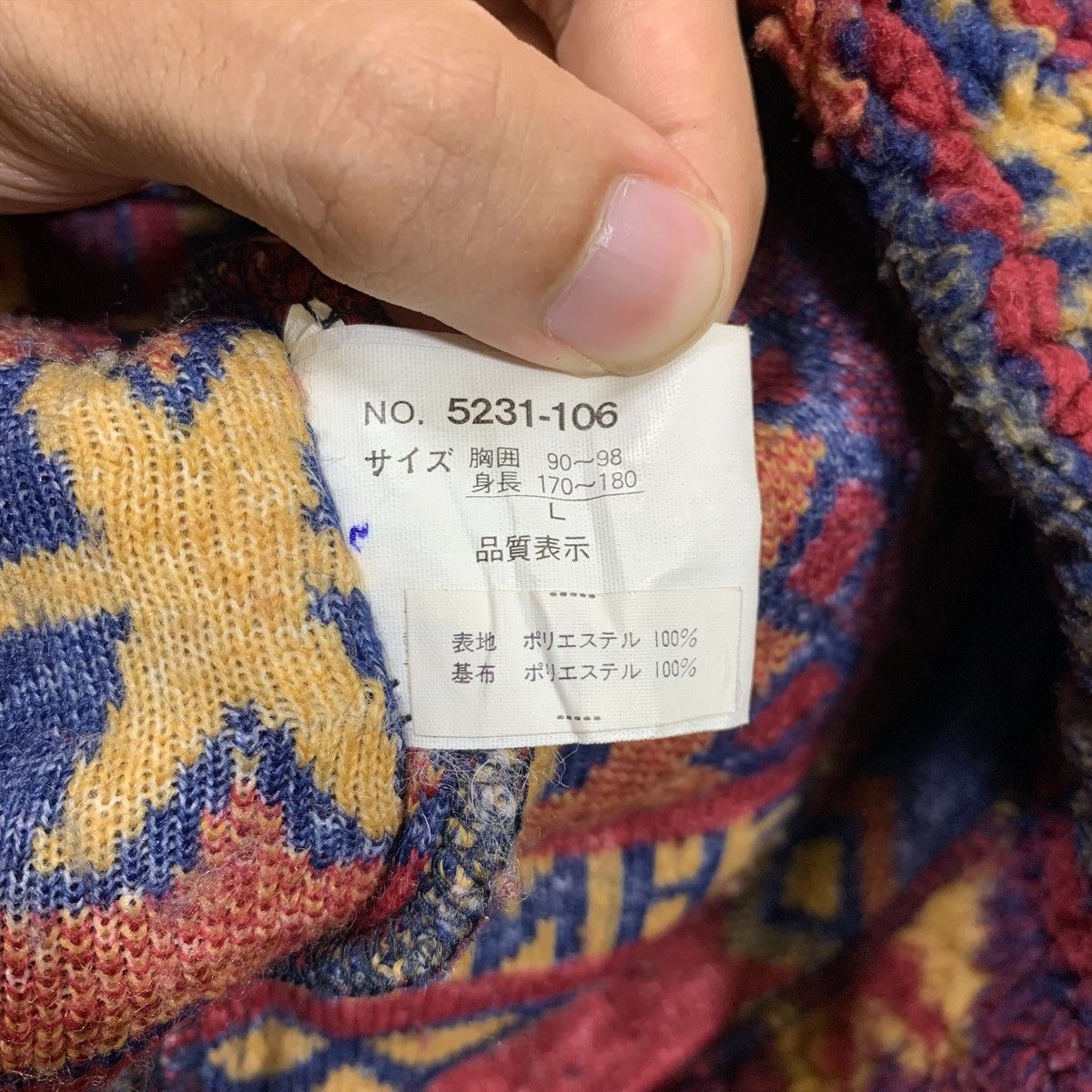 Japanese Brand Vintage RATON LAVEUR Japanese Deep Pile Fleece Sweatshirt Size US L / EU 52-54 / 3 - 6 Thumbnail