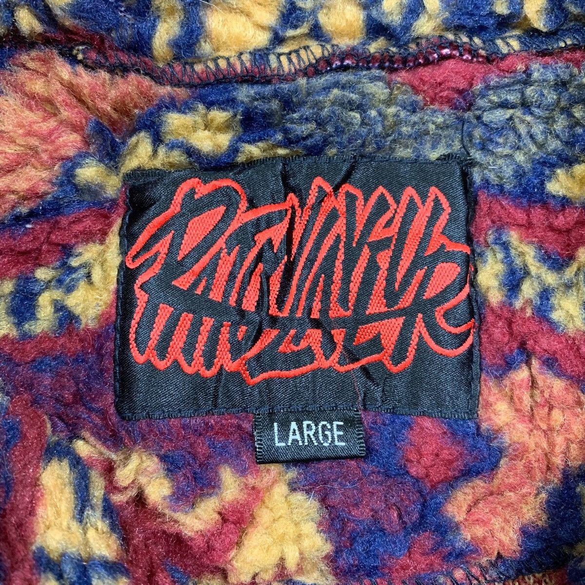 Japanese Brand Vintage RATON LAVEUR Japanese Deep Pile Fleece Sweatshirt Size US L / EU 52-54 / 3 - 5 Thumbnail