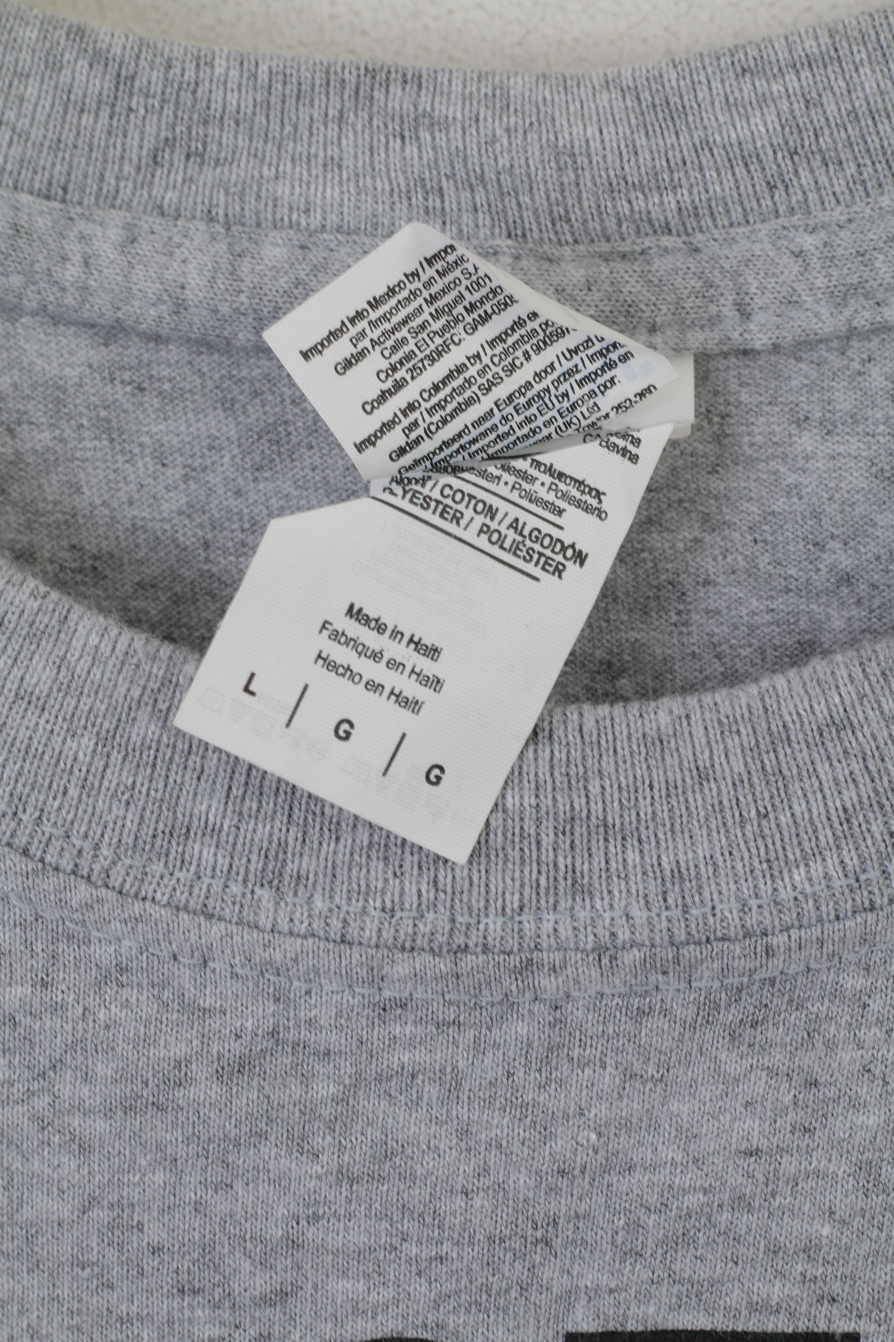 Band Tees × Gildan × Vintage Gildan Men L T- Shirt Gray Cotton Justin Timberlake 8266 Size US L / EU 52-54 / 3 - 3 Thumbnail