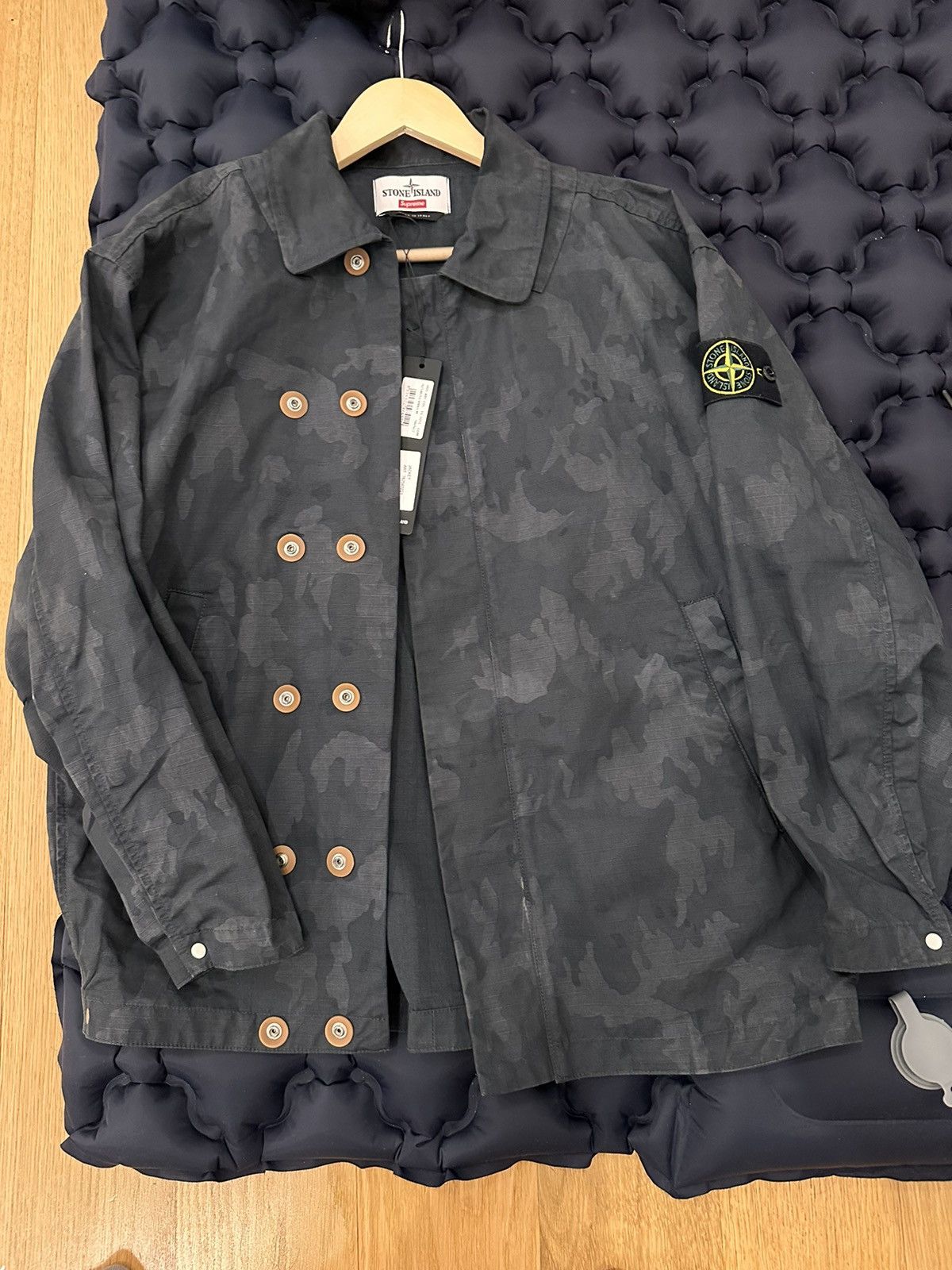 Supreme Supreme x Stone Island Reactive Ice Camo Ripstop Jacket 