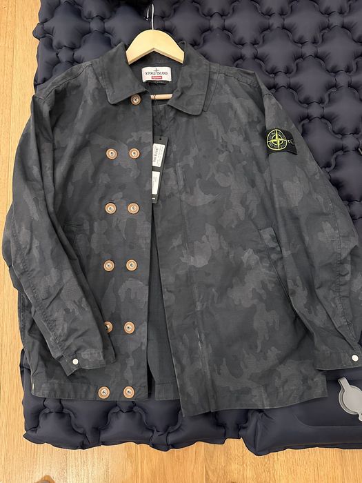 Supreme Supreme x Stone Island Reactive Ice Camo Ripstop Jacket