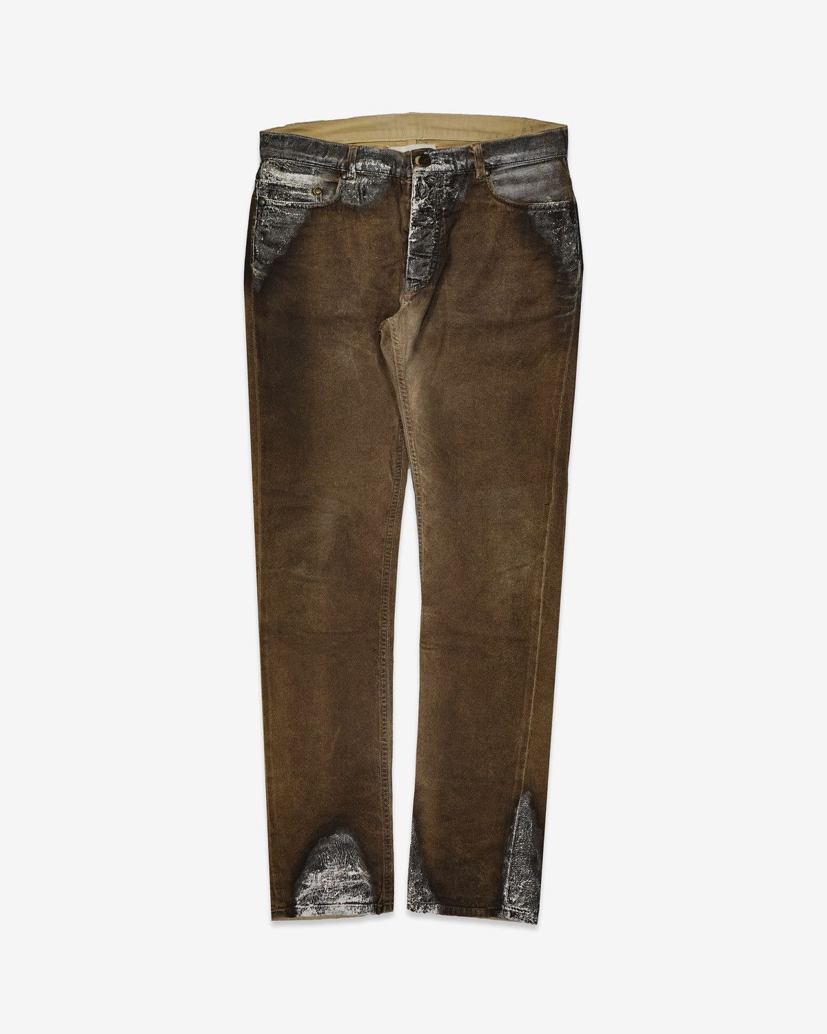 Maison Margiela Maison Margiela Artisanal “Burnt” Paint Jeans 