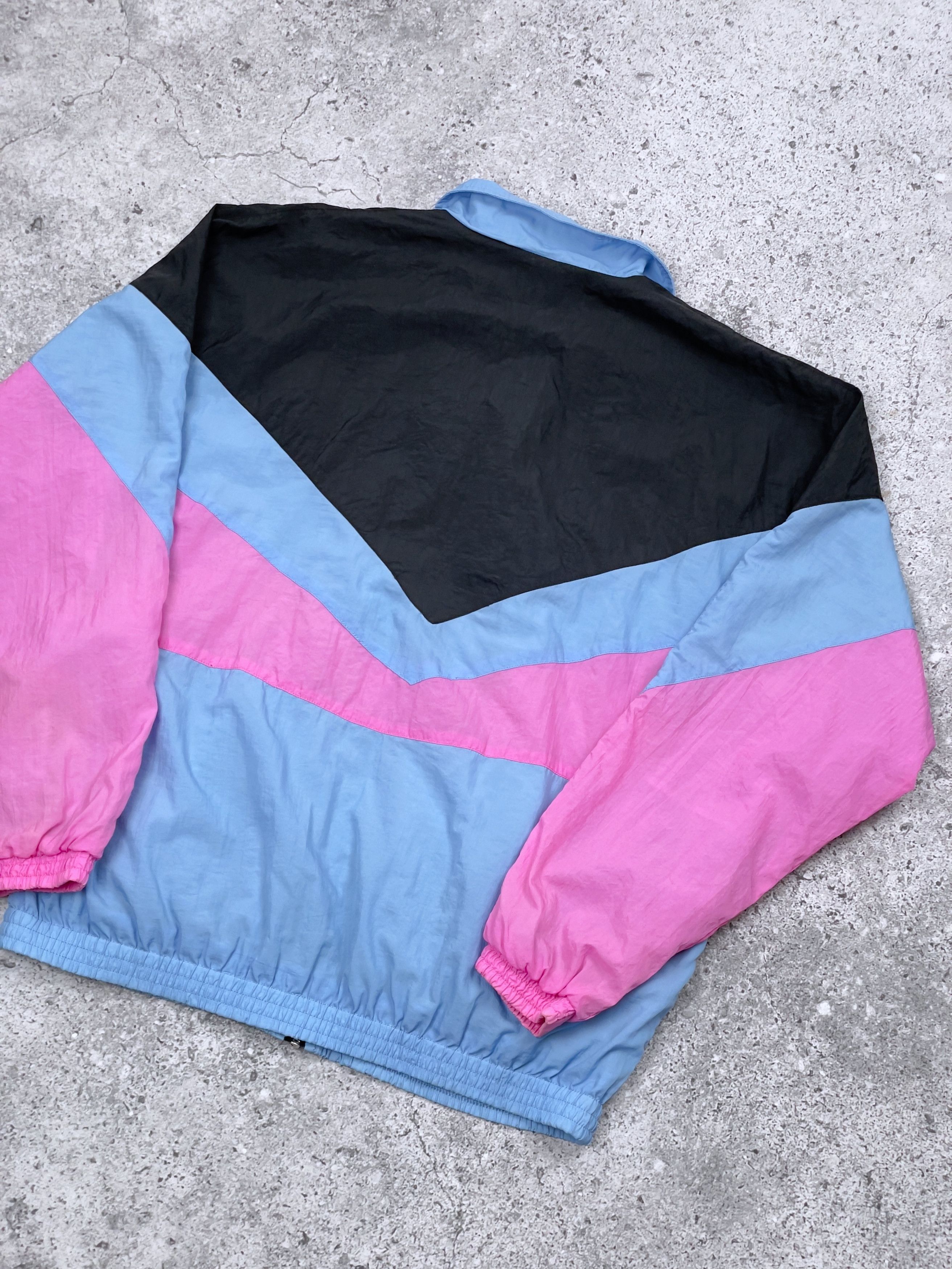 Vintage 80s Reebok Nylon Track Jacket Set Jacket + Pants Size US M / EU 48-50 / 2 - 11 Thumbnail