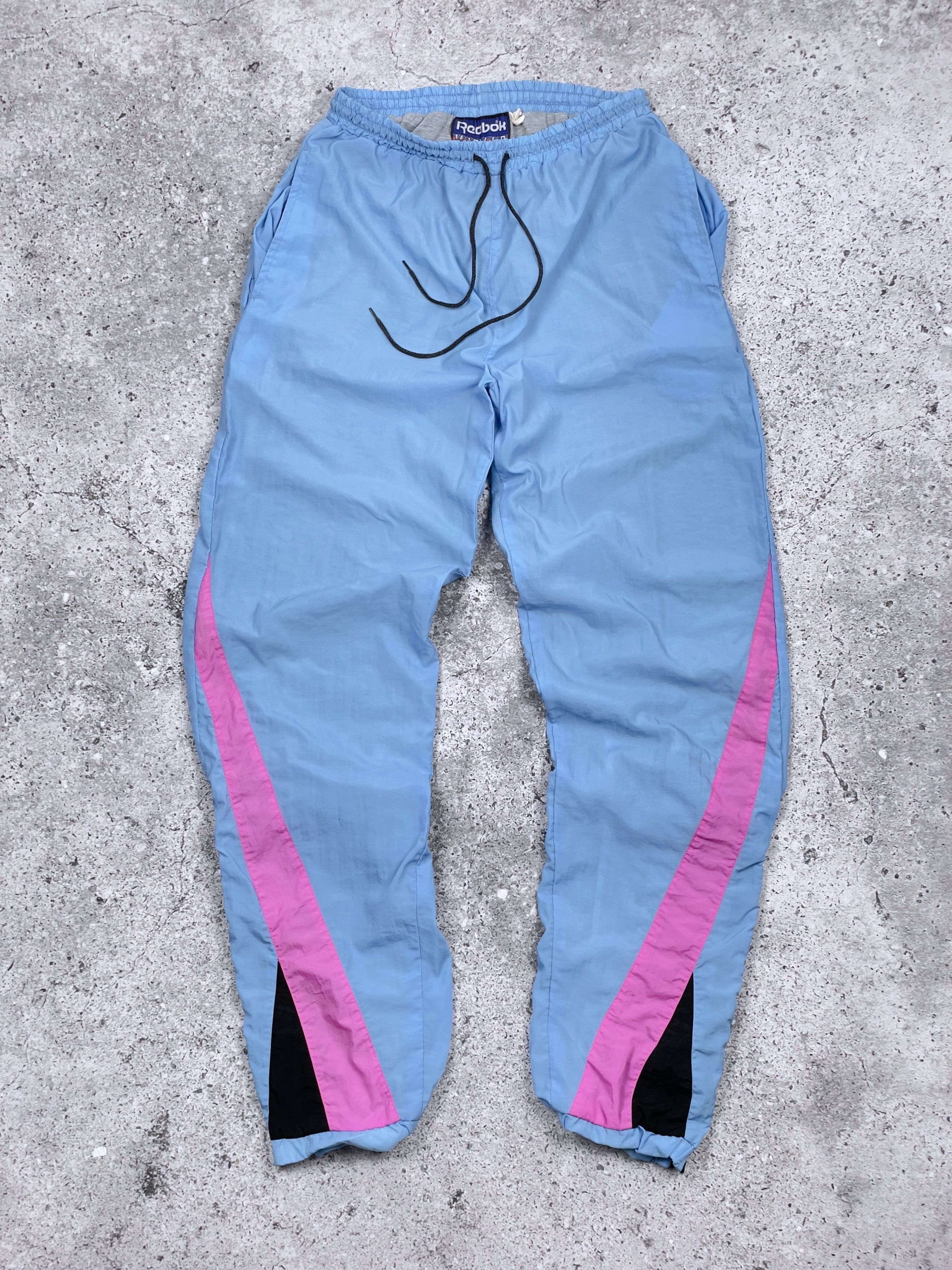 Vintage 80s Reebok Nylon Track Jacket Set Jacket + Pants Size US M / EU 48-50 / 2 - 3 Thumbnail