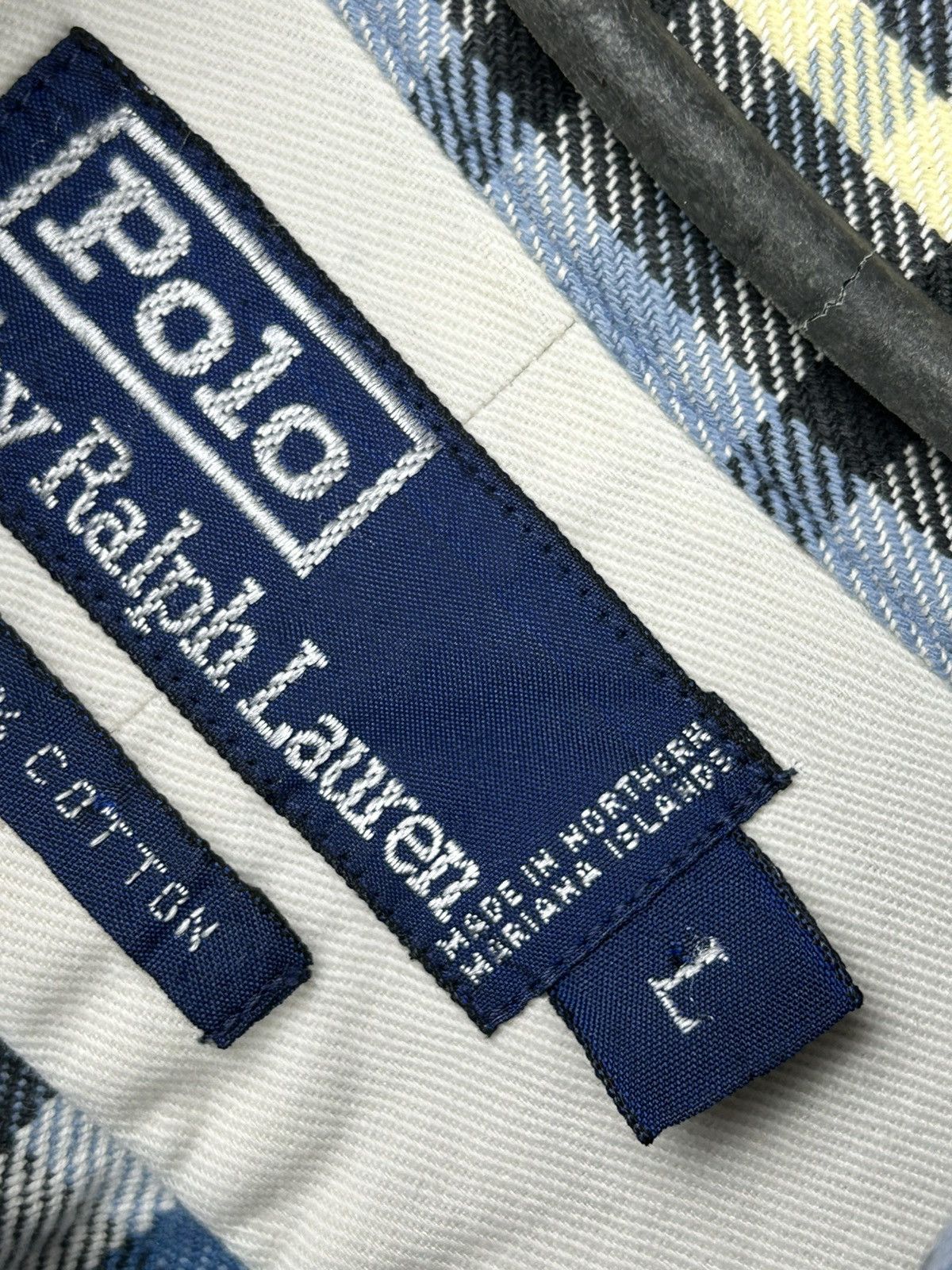 Polo Ralph Lauren Mens Vintage Polo Ralph Lauren Overshirt flannel jacket y2k Size US L / EU 52-54 / 3 - 6 Thumbnail
