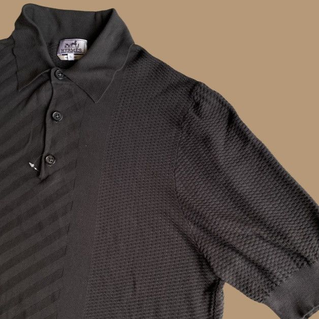 Hermes Hermes Cotton Knit Polo Size US XL / EU 56 / 4 - 3 Thumbnail