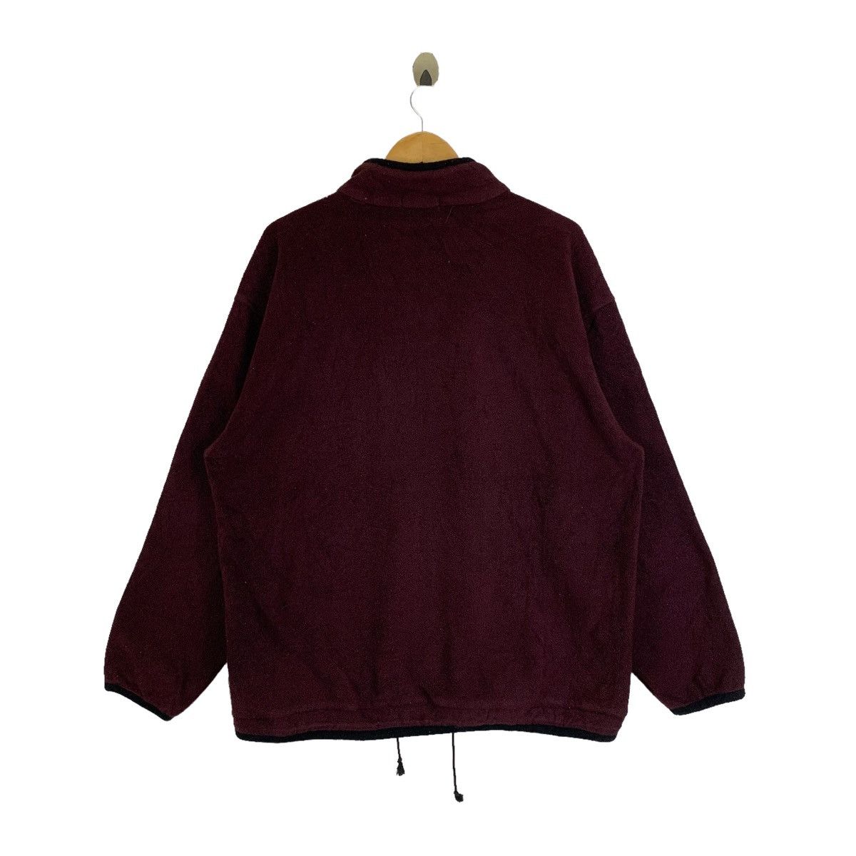 Japanese Brand ELLE HOMME Paris Center Logo Fleece Half Zipper Sweatshirt Size US L / EU 52-54 / 3 - 2 Thumbnail