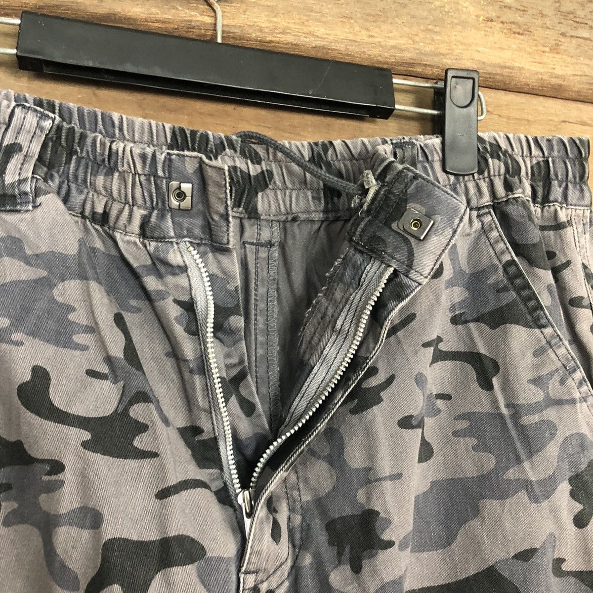 George George Purple Faded Multipocket Military Cargo Pants #0555 Size US 29 - 7 Thumbnail