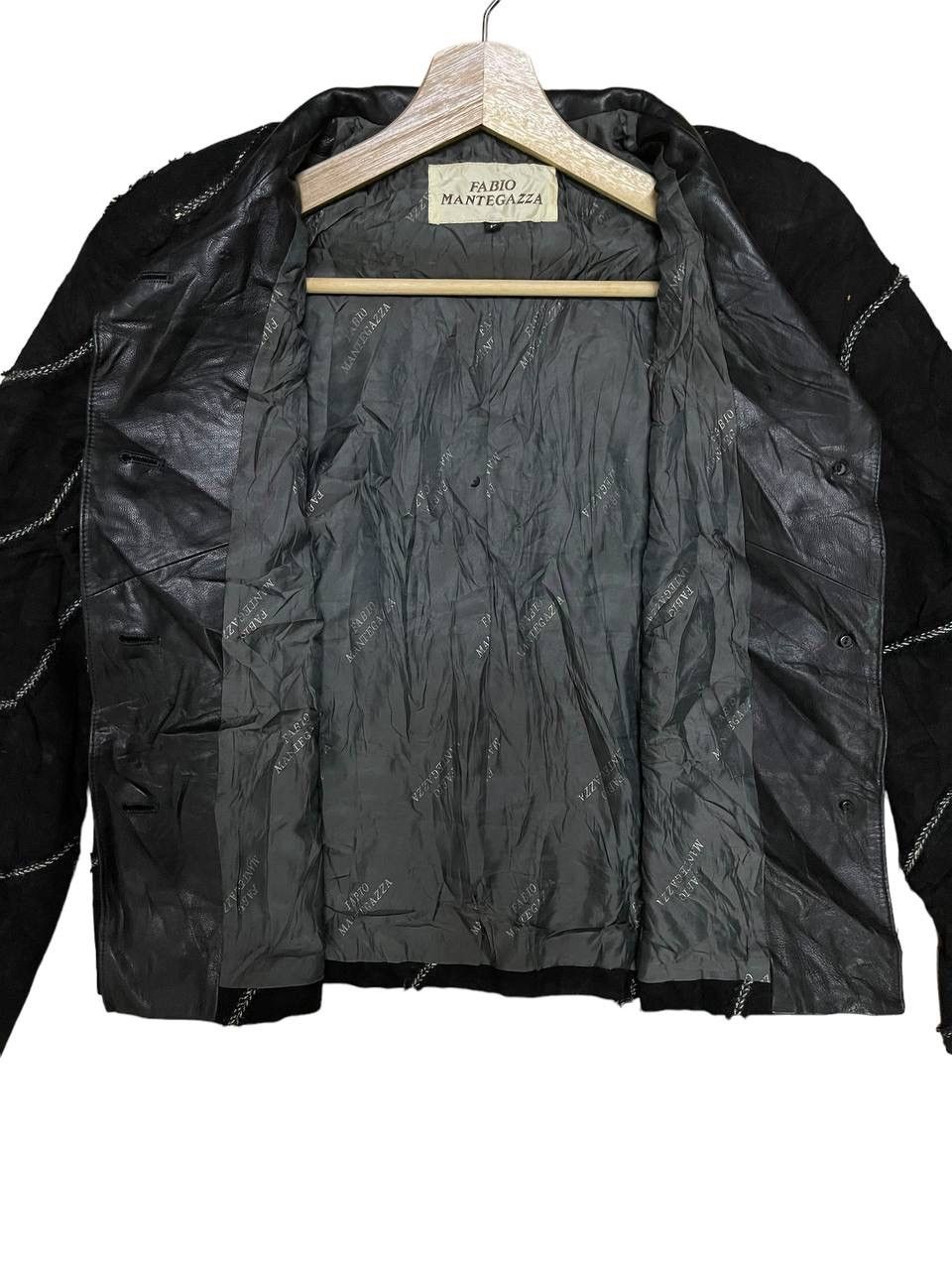 Vintage Vintage Fabio Mantegazza Suede Leather women Jacket Size US M / EU 48-50 / 2 - 4 Thumbnail