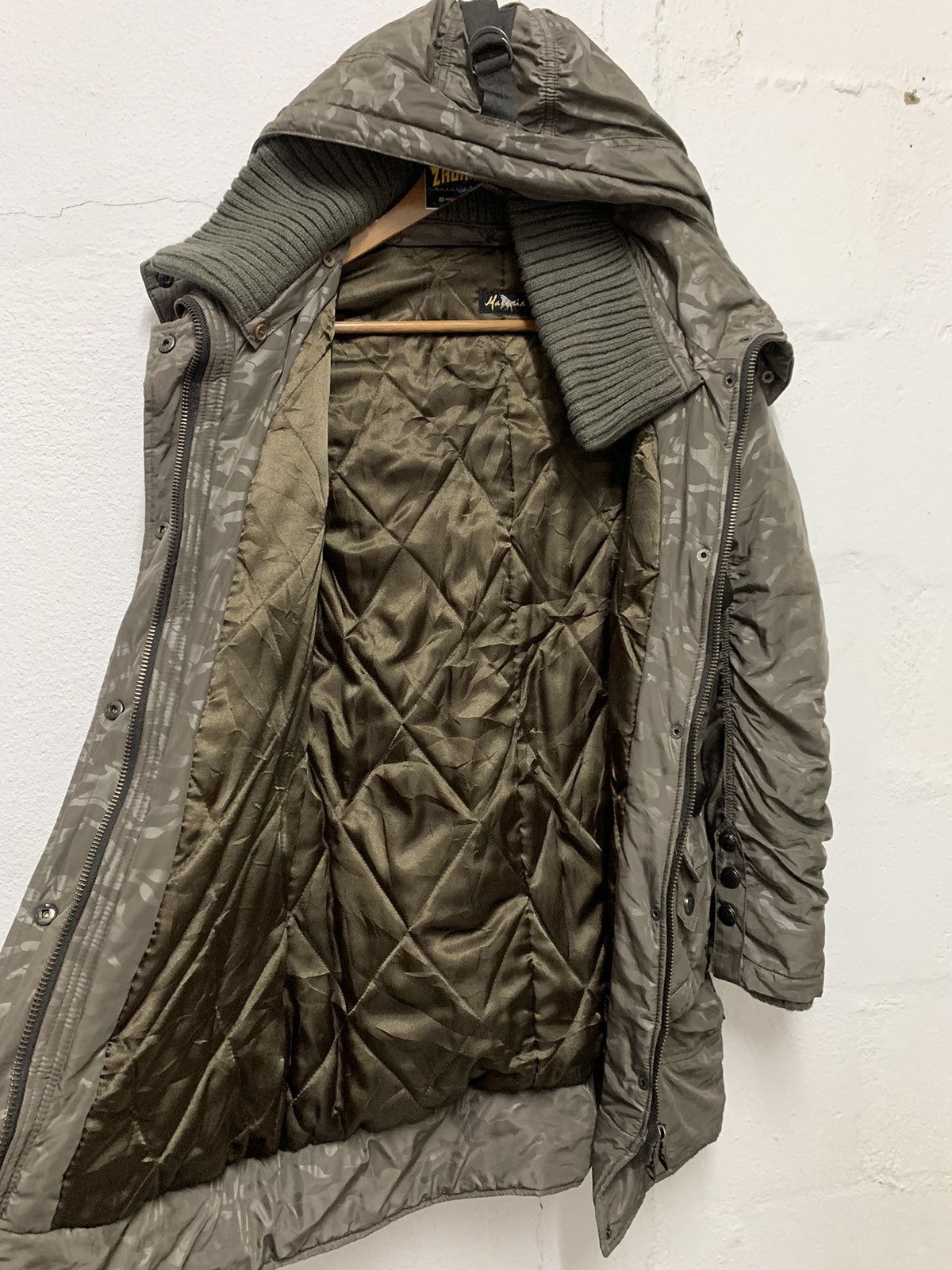 Japanese Brand Nylon Camo Parka Jacket Padded Size US M / EU 48-50 / 2 - 4 Thumbnail