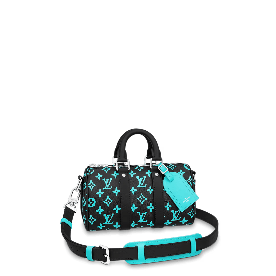 【LOUIS VUITTON】サイズ感が良い◎Keepall Bandouliere 25 bag Keepall Bandoulière 25 Monogram Taurillon Leather - Men