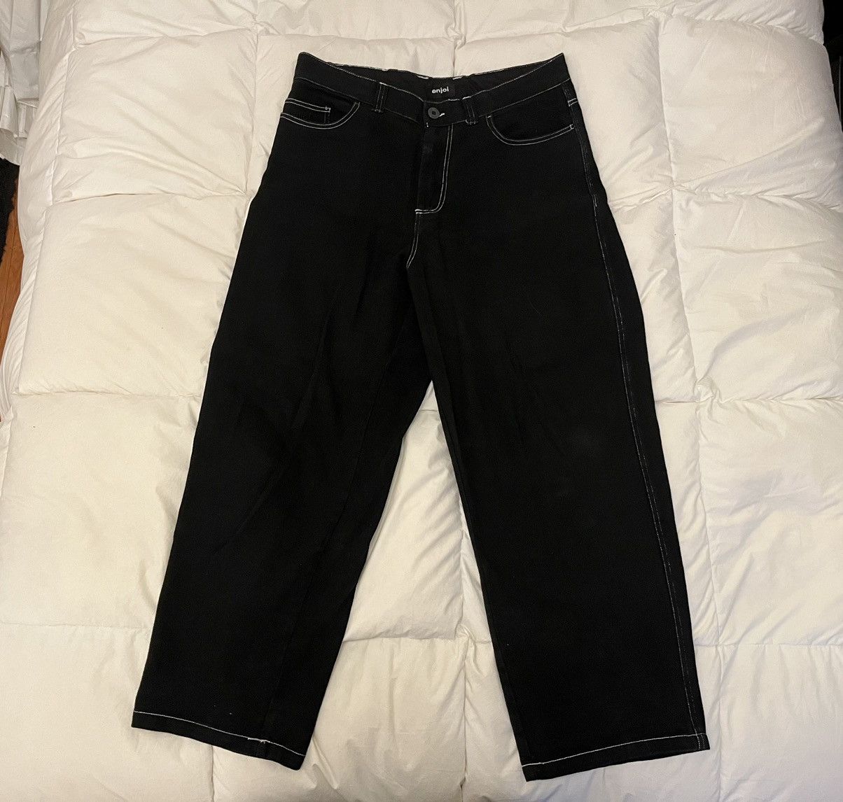 Enjoi enjoi fader denim black jeans | Grailed
