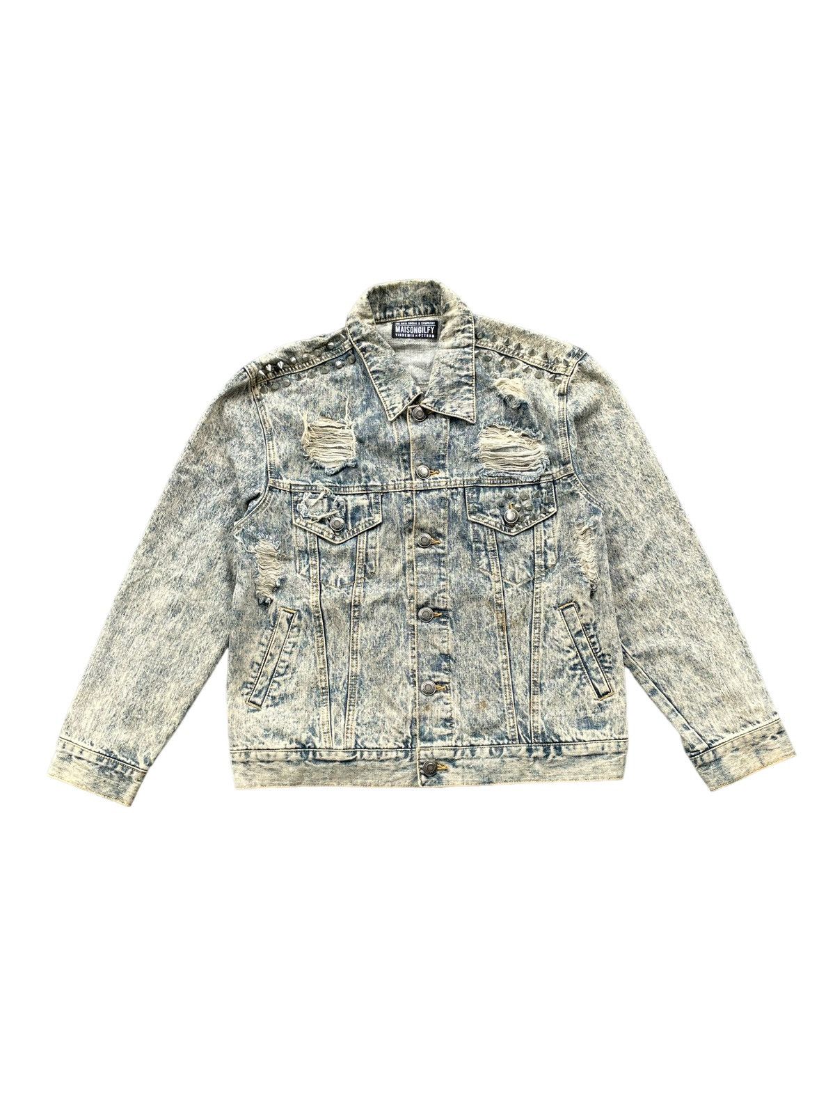 Japanese Brand Maisongilfy Vindemia x Petram Stud Distresed Jacket Size US M / EU 48-50 / 2 - 1 Thumbnail