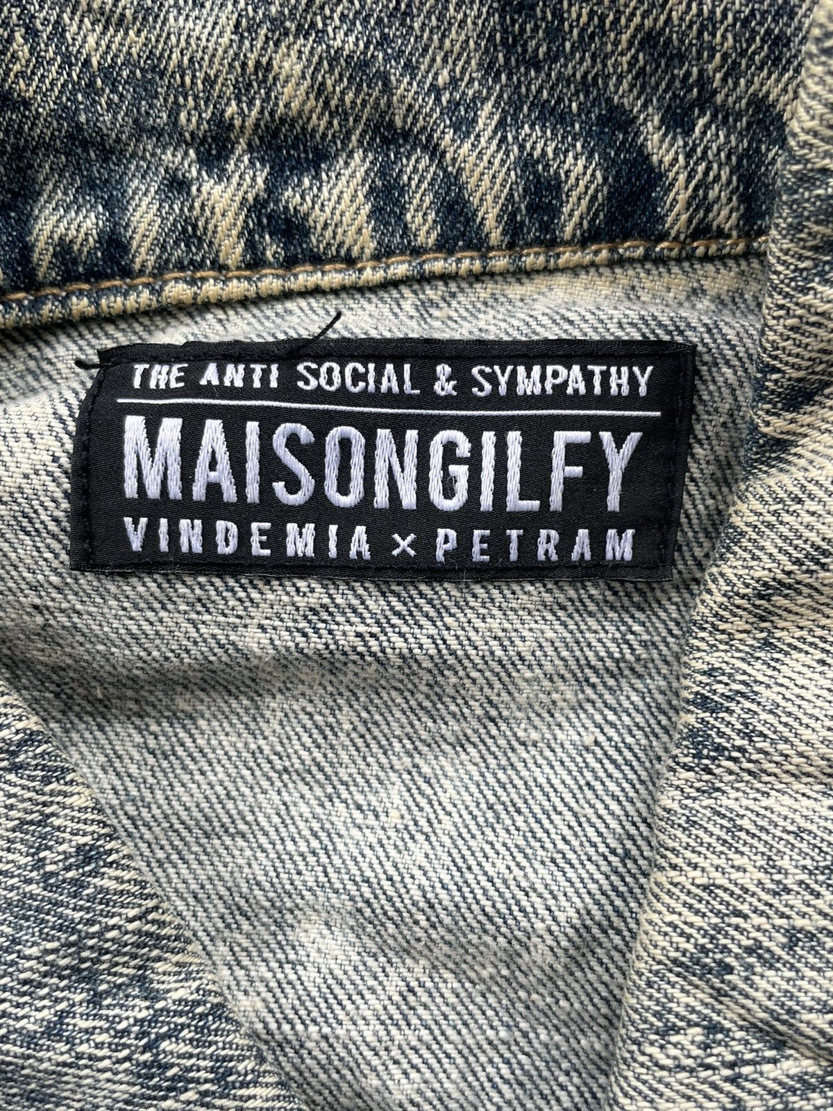 Japanese Brand Maisongilfy Vindemia x Petram Stud Distresed Jacket Size US M / EU 48-50 / 2 - 11 Thumbnail