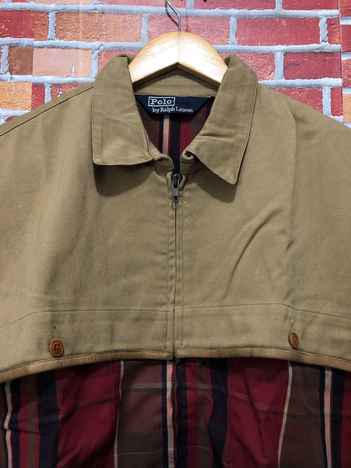 Vintage Vintage Polo Ralph Lauren Plaid Jacket Size US XL / EU 56 / 4 - 2 Thumbnail