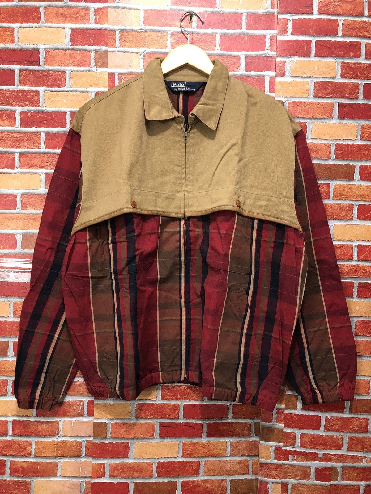 Vintage Vintage Polo Ralph Lauren Plaid Jacket Size US XL / EU 56 / 4 - 1 Thumbnail