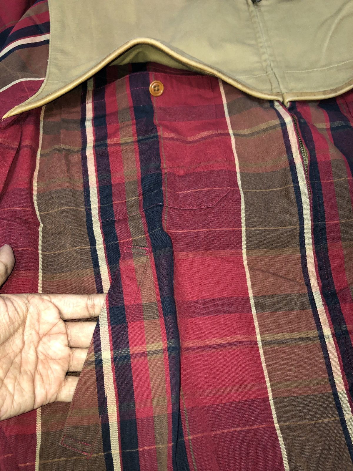 Vintage Vintage Polo Ralph Lauren Plaid Jacket Size US XL / EU 56 / 4 - 3 Thumbnail